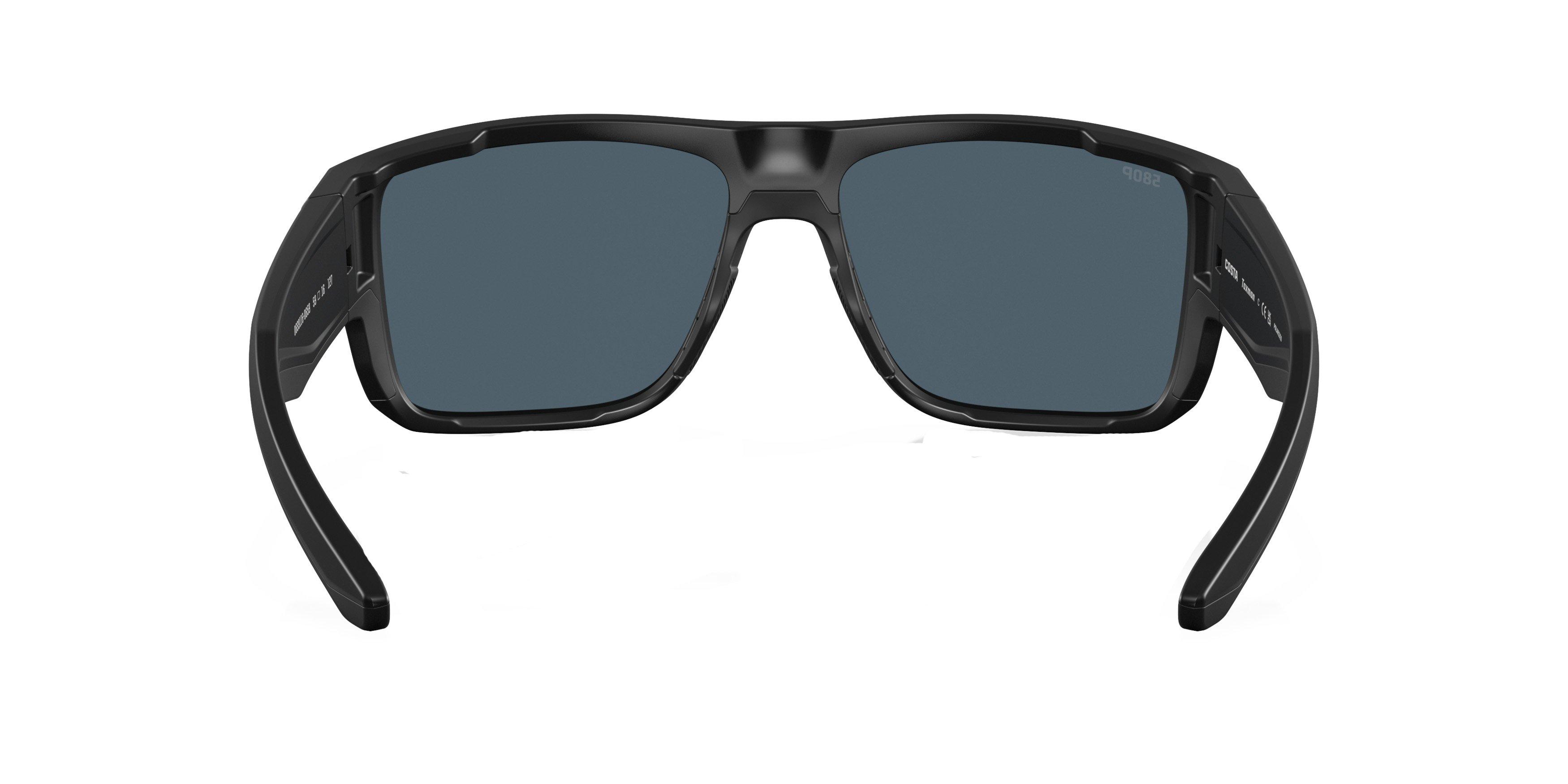 Costa Del Mar Taxman Polarized Sunglasses - BLACK/GREY Thumbnail View 2