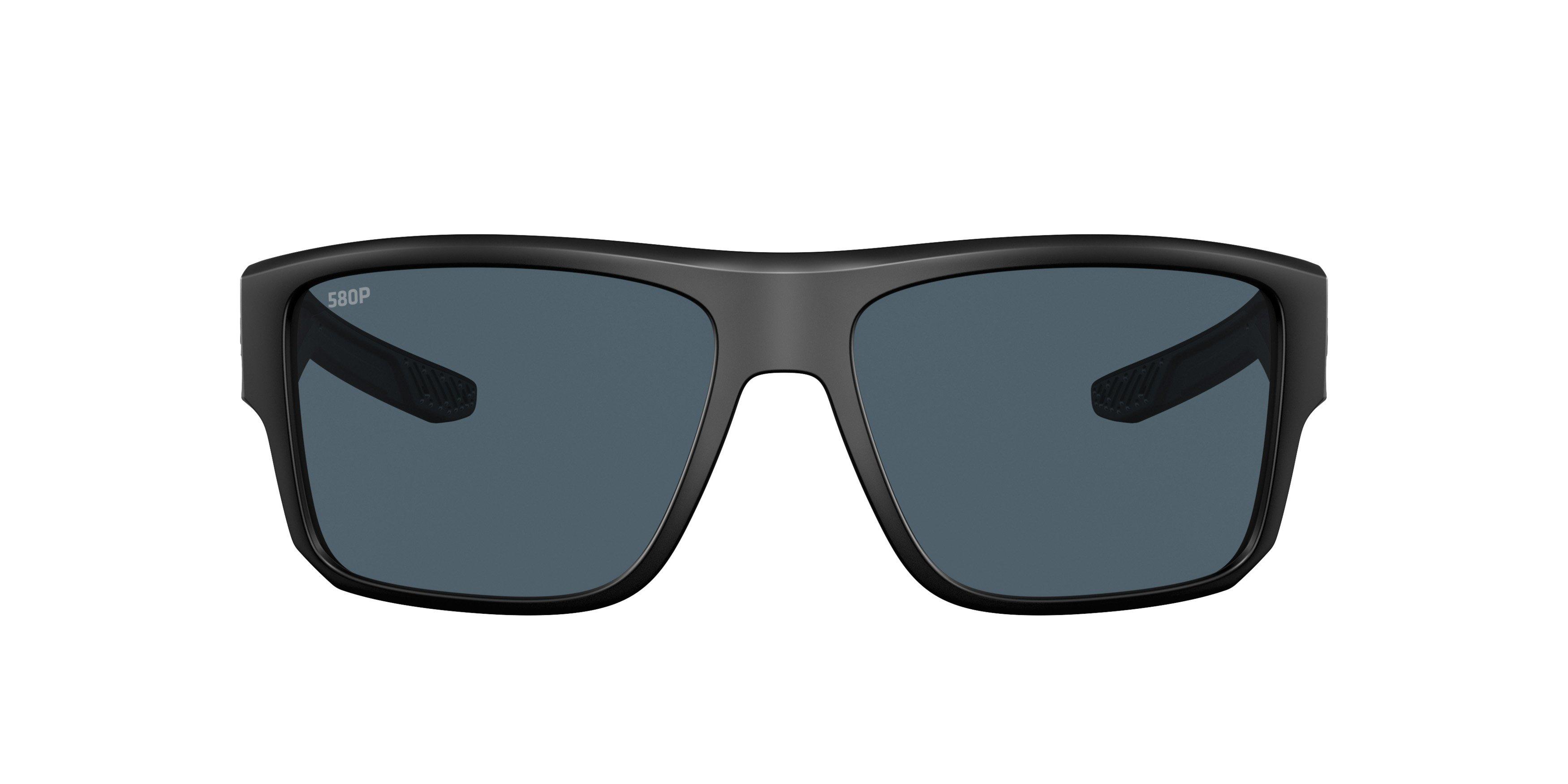 Costa Del Mar Taxman Polarized Sunglasses - BLACK/GREY Thumbnail View 3