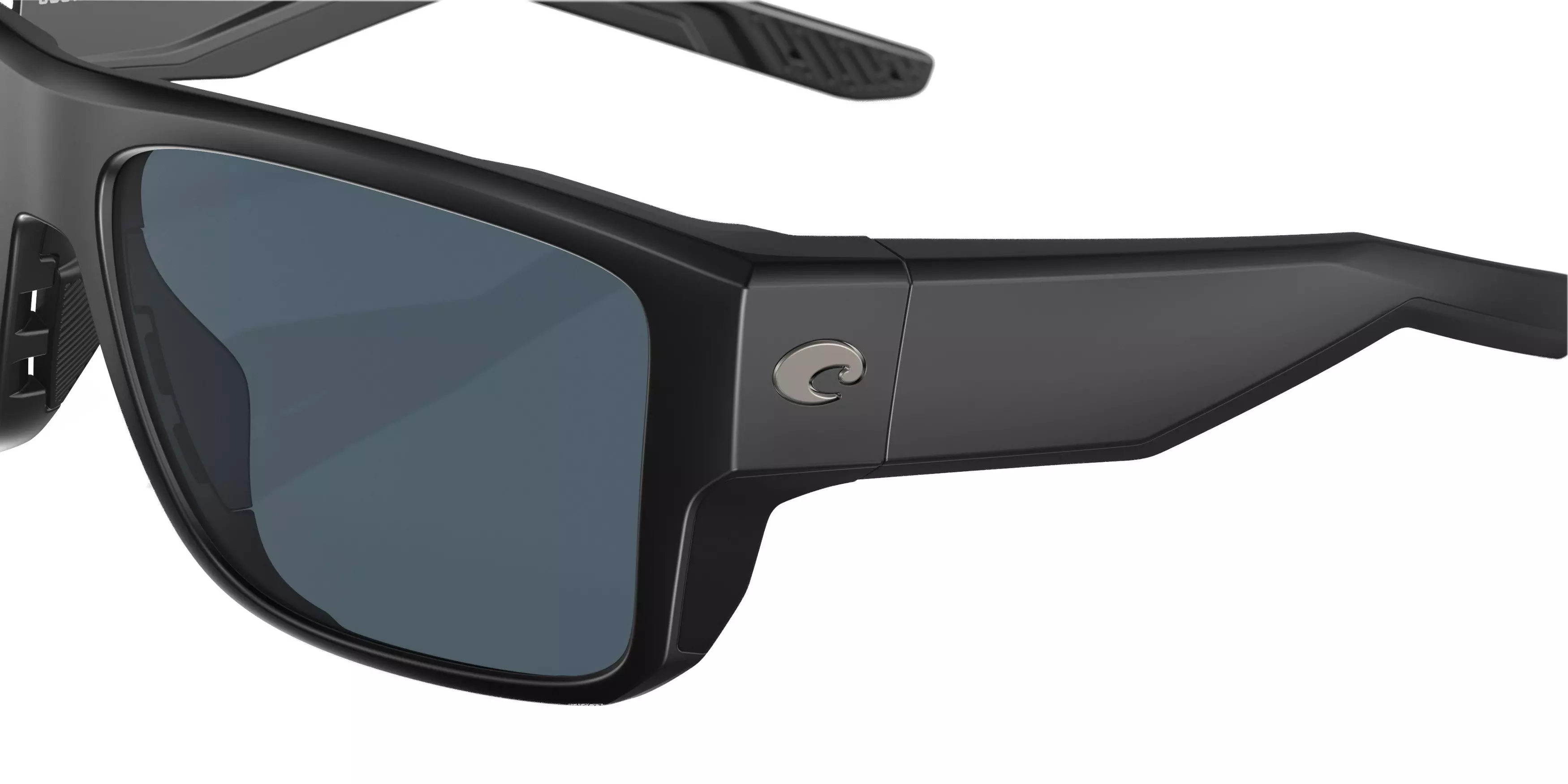 Costa Del Mar Taxman Polarized Sunglasses - BLACK/GREY