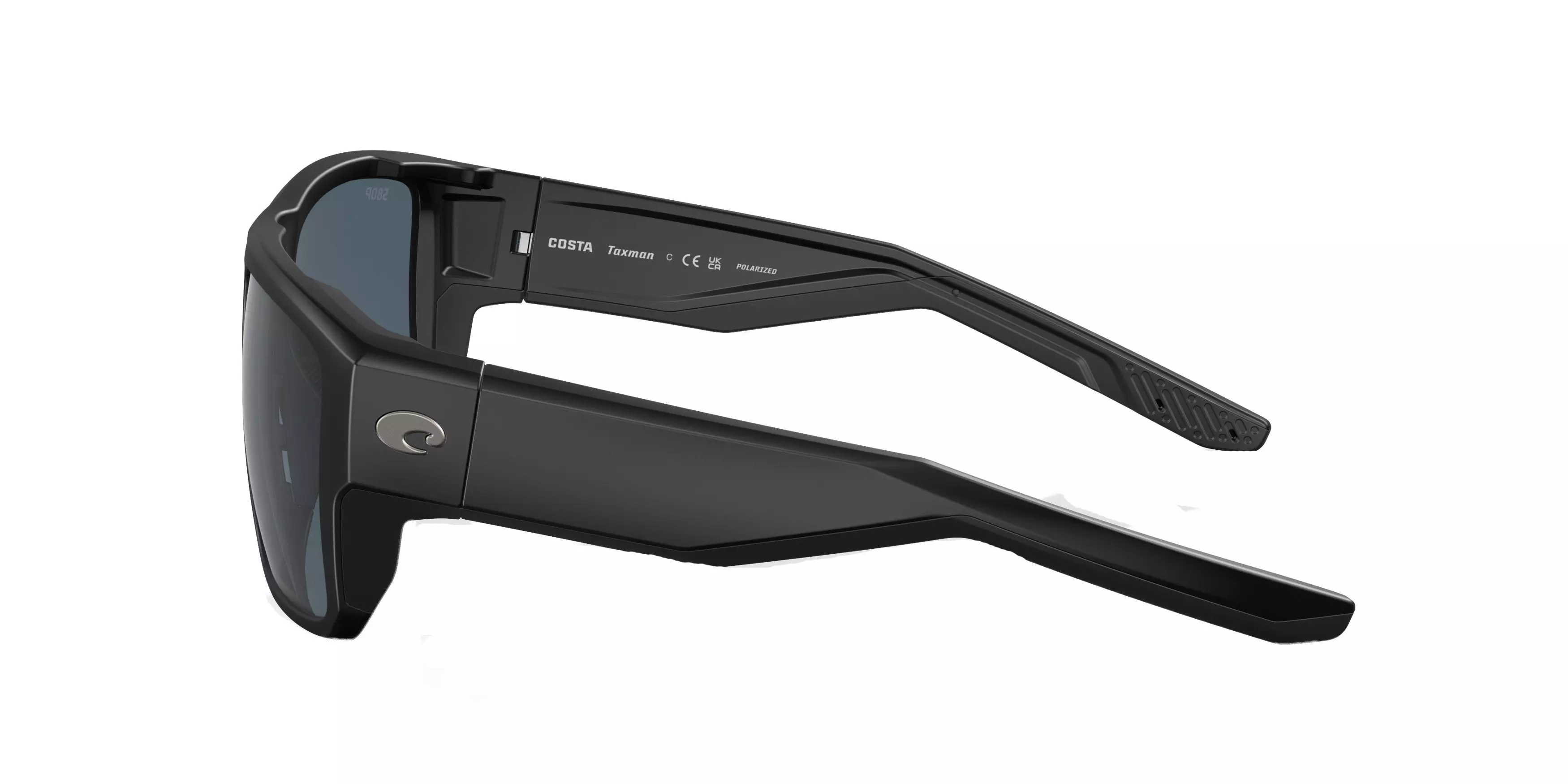 Costa Del Mar Taxman Polarized Sunglasses - BLACK/GREY