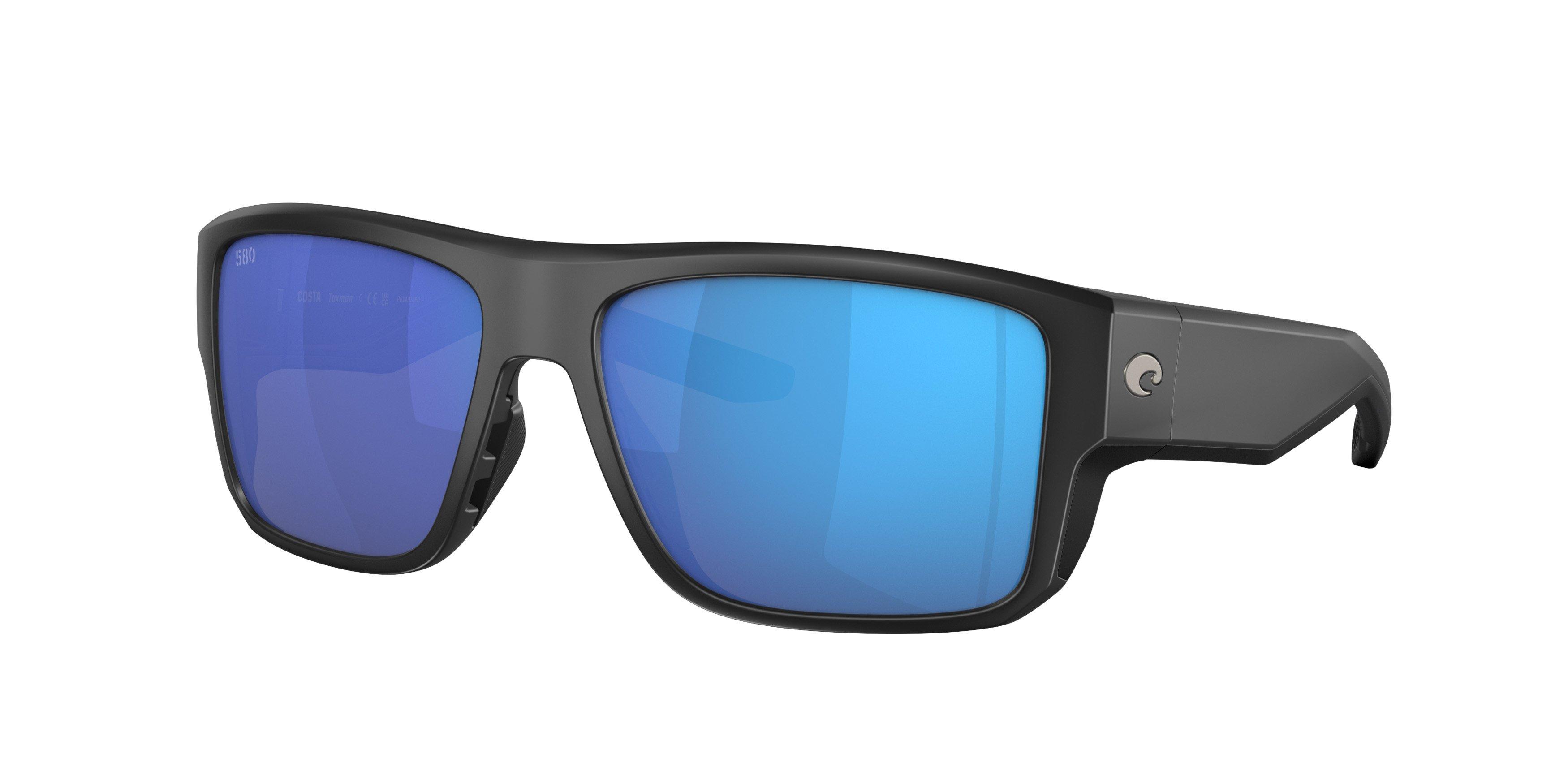 Costa Del Mar Taxman Polarized Sunglasses - BLACK/BLUE Thumbnail View 1