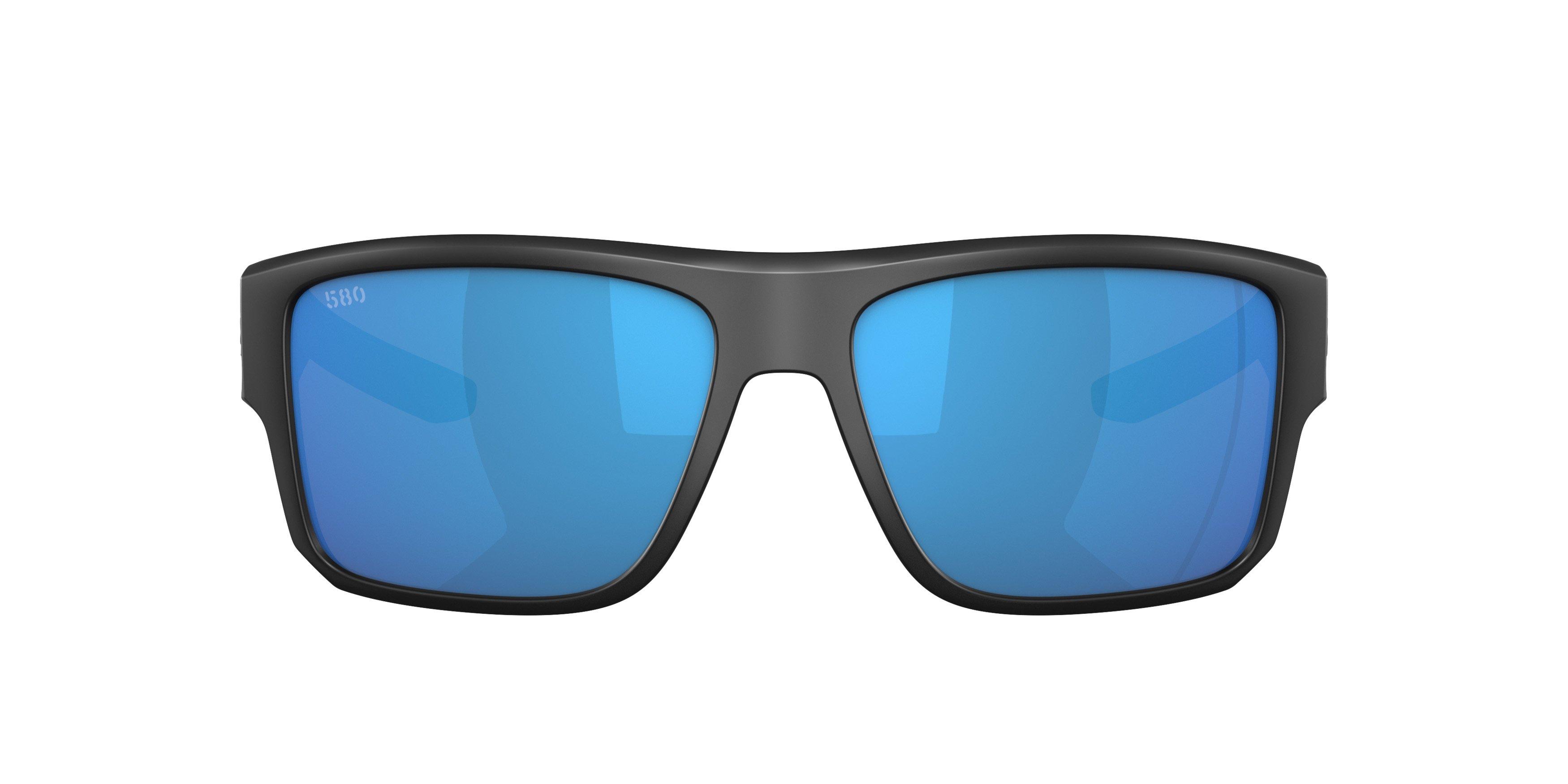 Costa Del Mar Taxman Polarized Sunglasses - BLACK/BLUE Thumbnail View 3