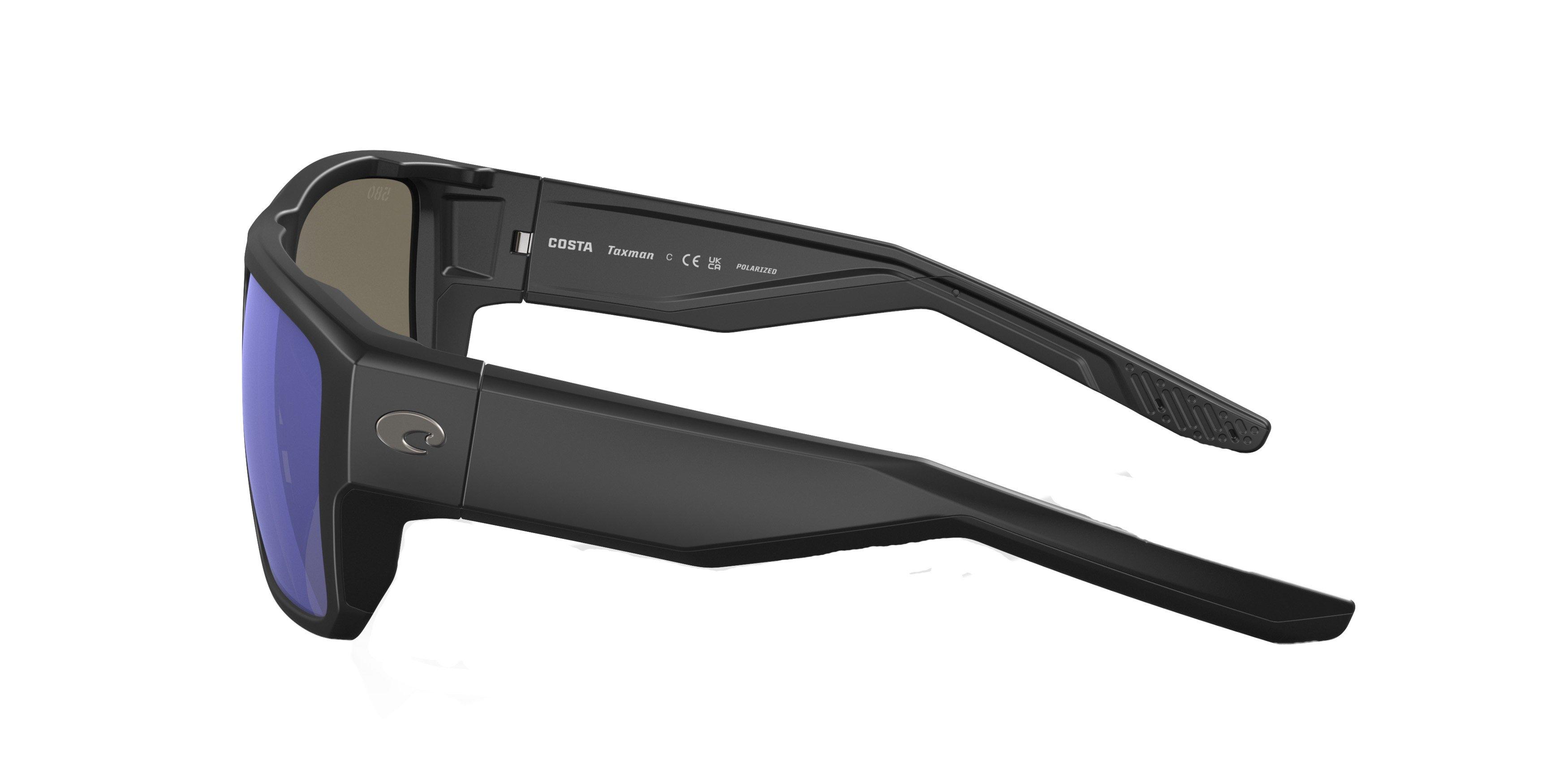Costa Del Mar Taxman Polarized Sunglasses - BLACK/BLUE Thumbnail View 6