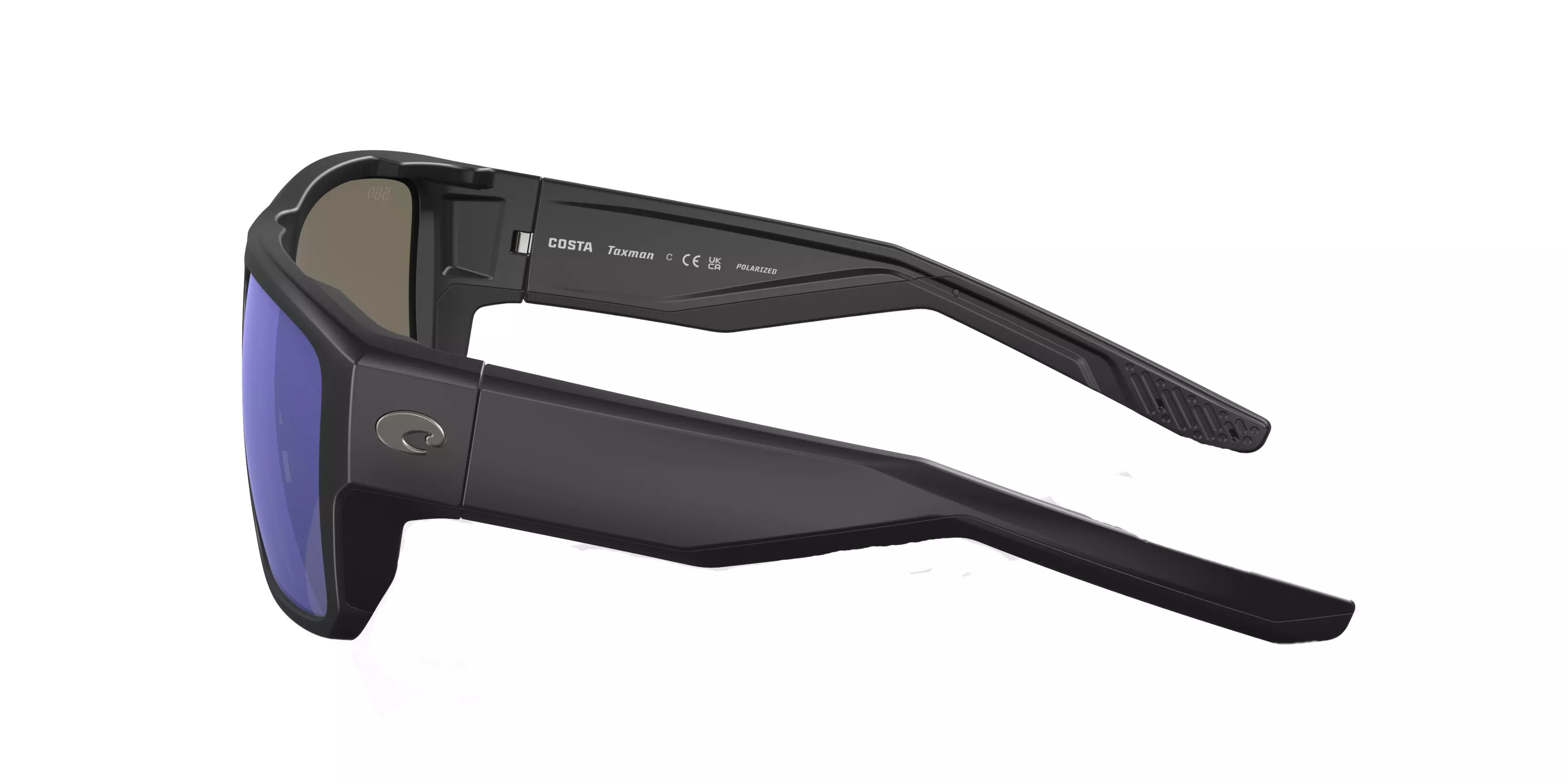 Costa Del Mar Taxman Polarized Sunglasses - BLACK/BLUE