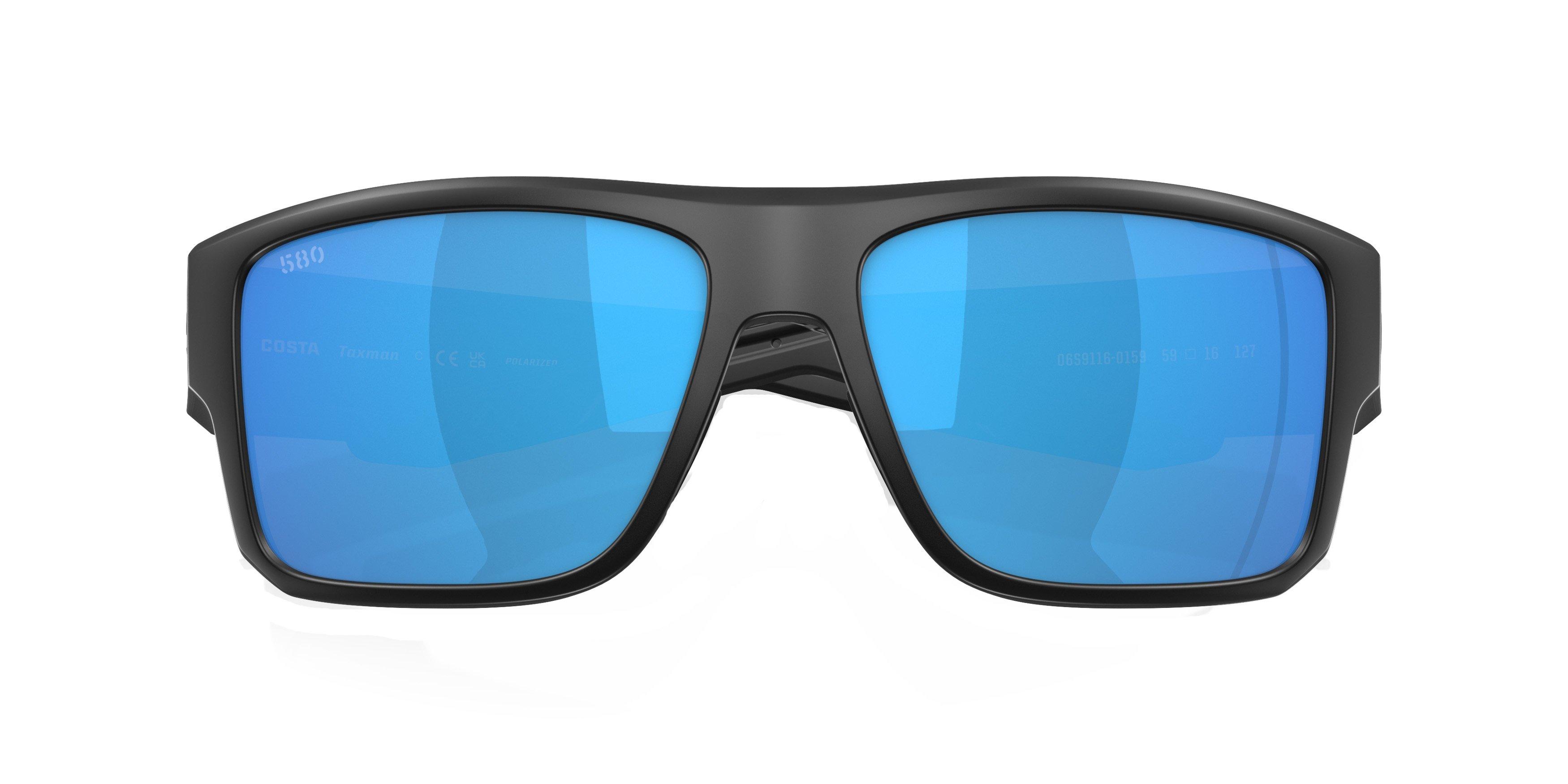 Costa Del Mar Taxman Polarized Sunglasses - BLACK/BLUE Thumbnail View 7