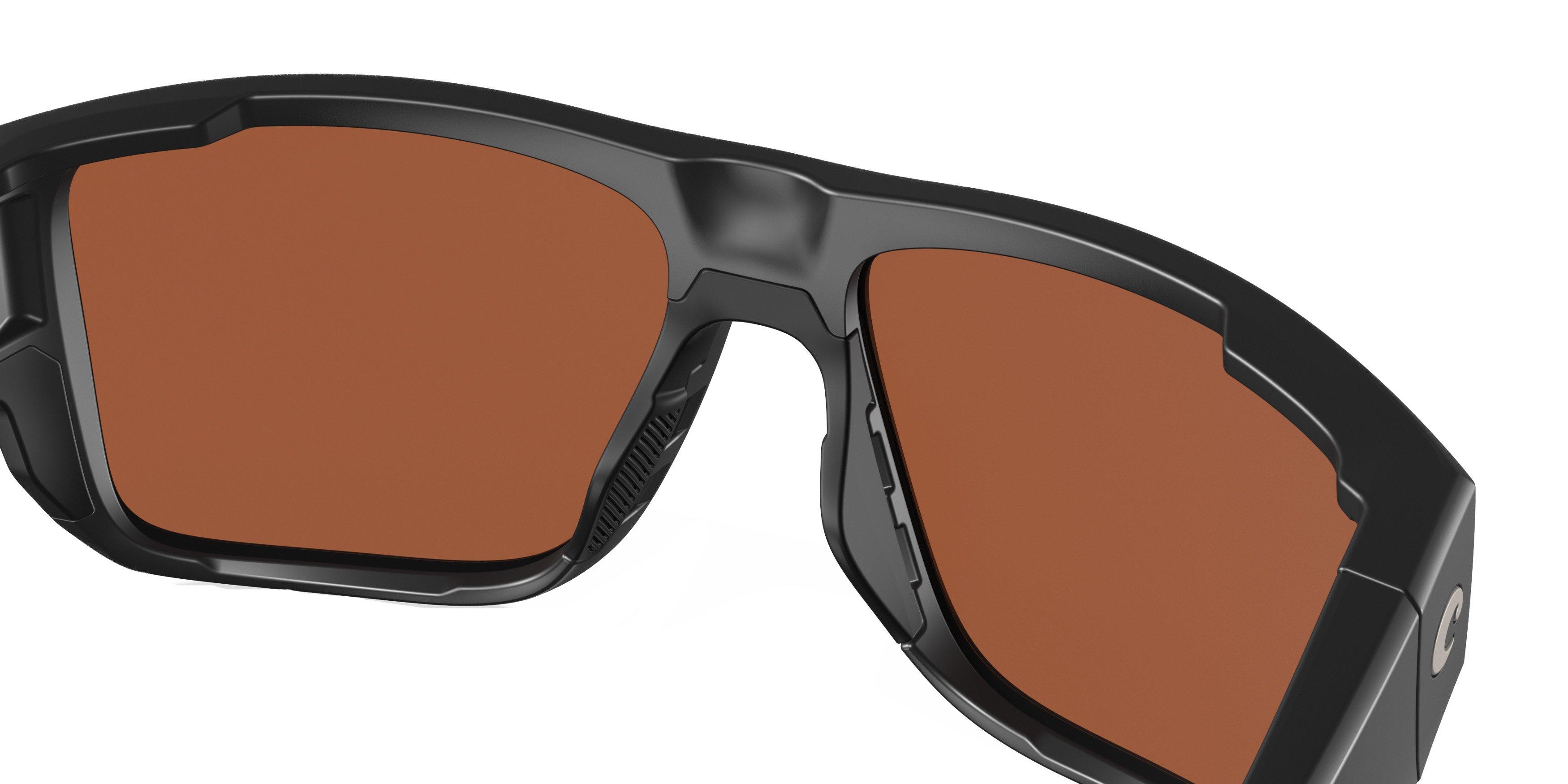 Costa Del Mar Taxman Polarized Sunglasses - BLACK/GREEN Thumbnail View 5