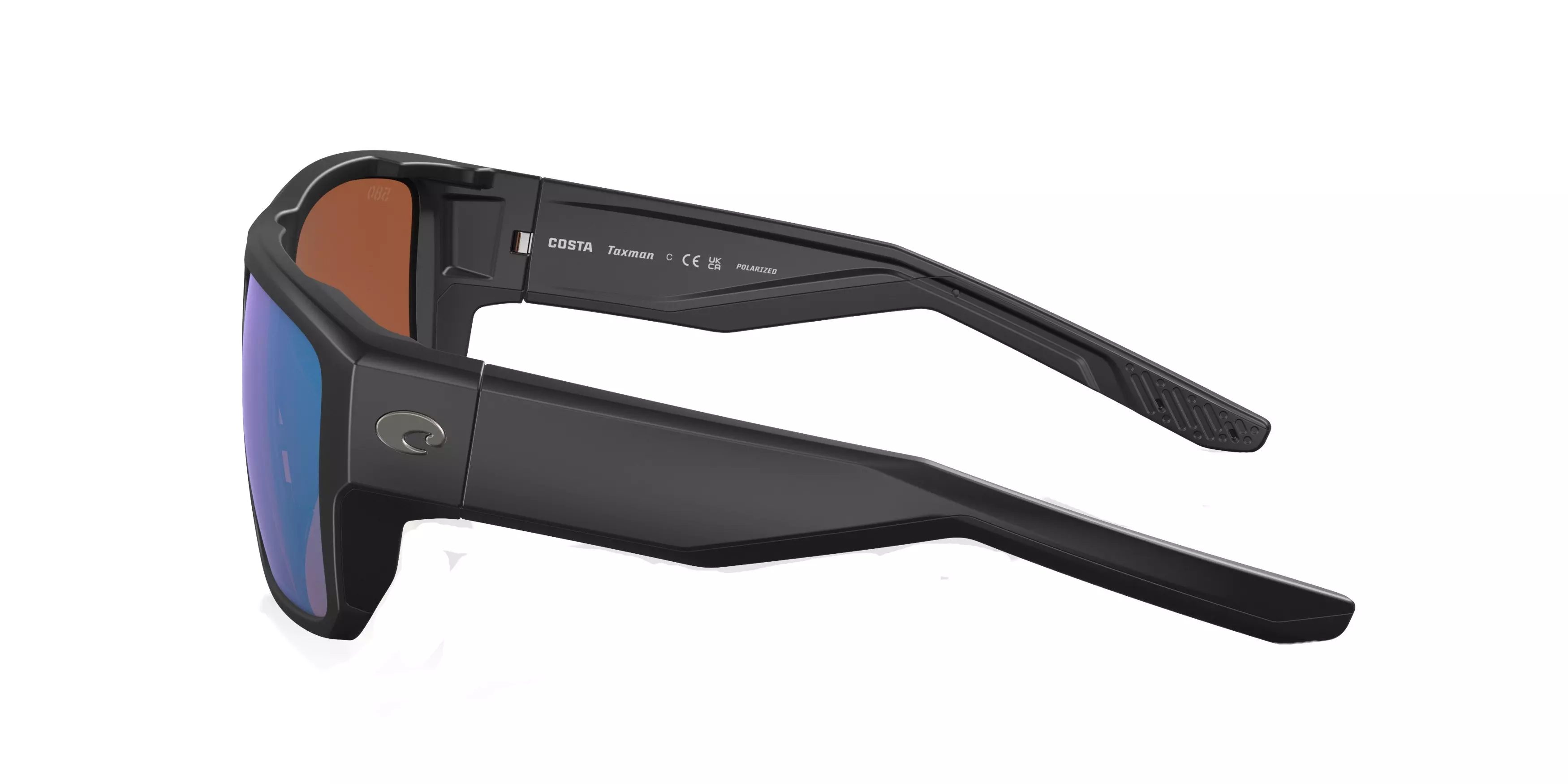 Costa Del Mar Taxman Polarized Sunglasses - BLACK/GREEN