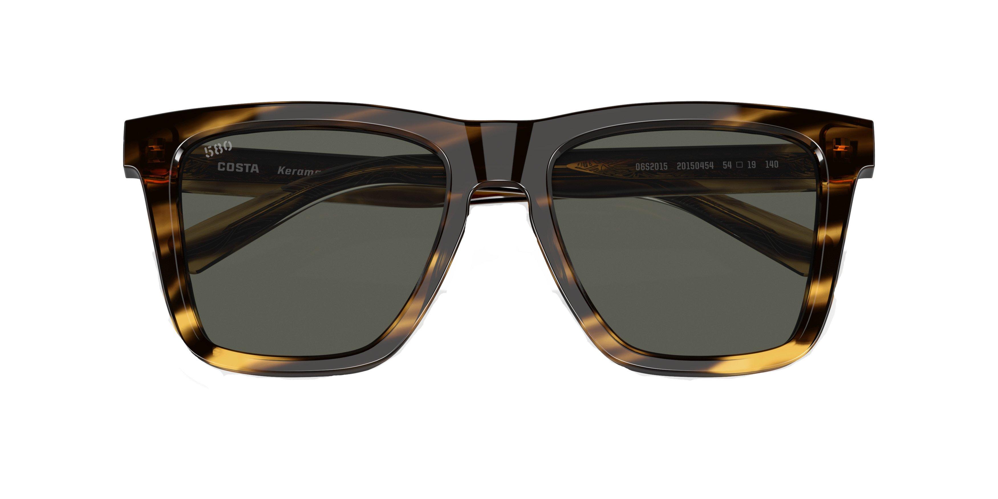 Costa Del Mar Keramas Polarized Sunglasses - BROWN Thumbnail View 7