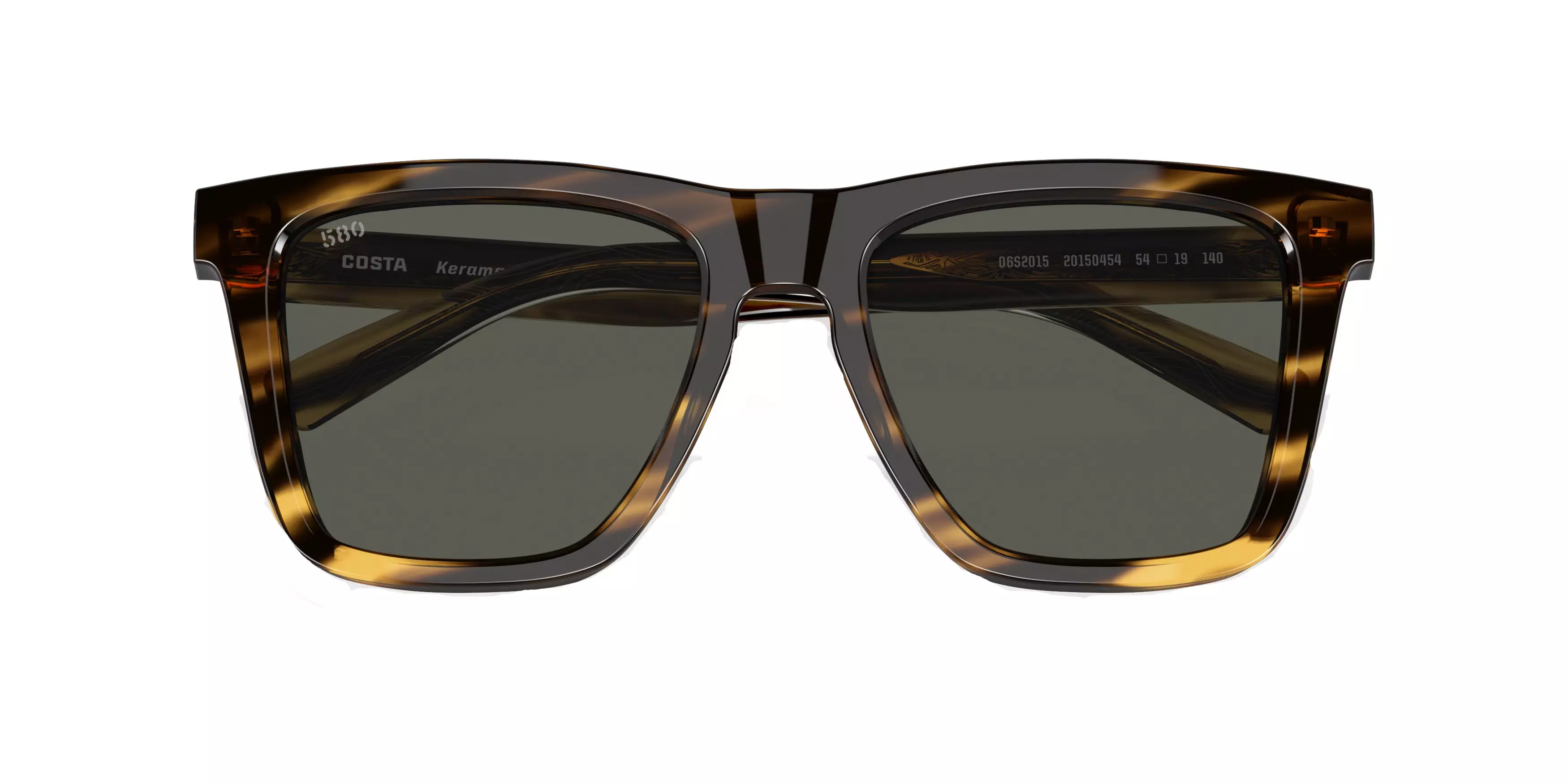 Costa Del Mar Keramas Polarized Sunglasses - BROWN