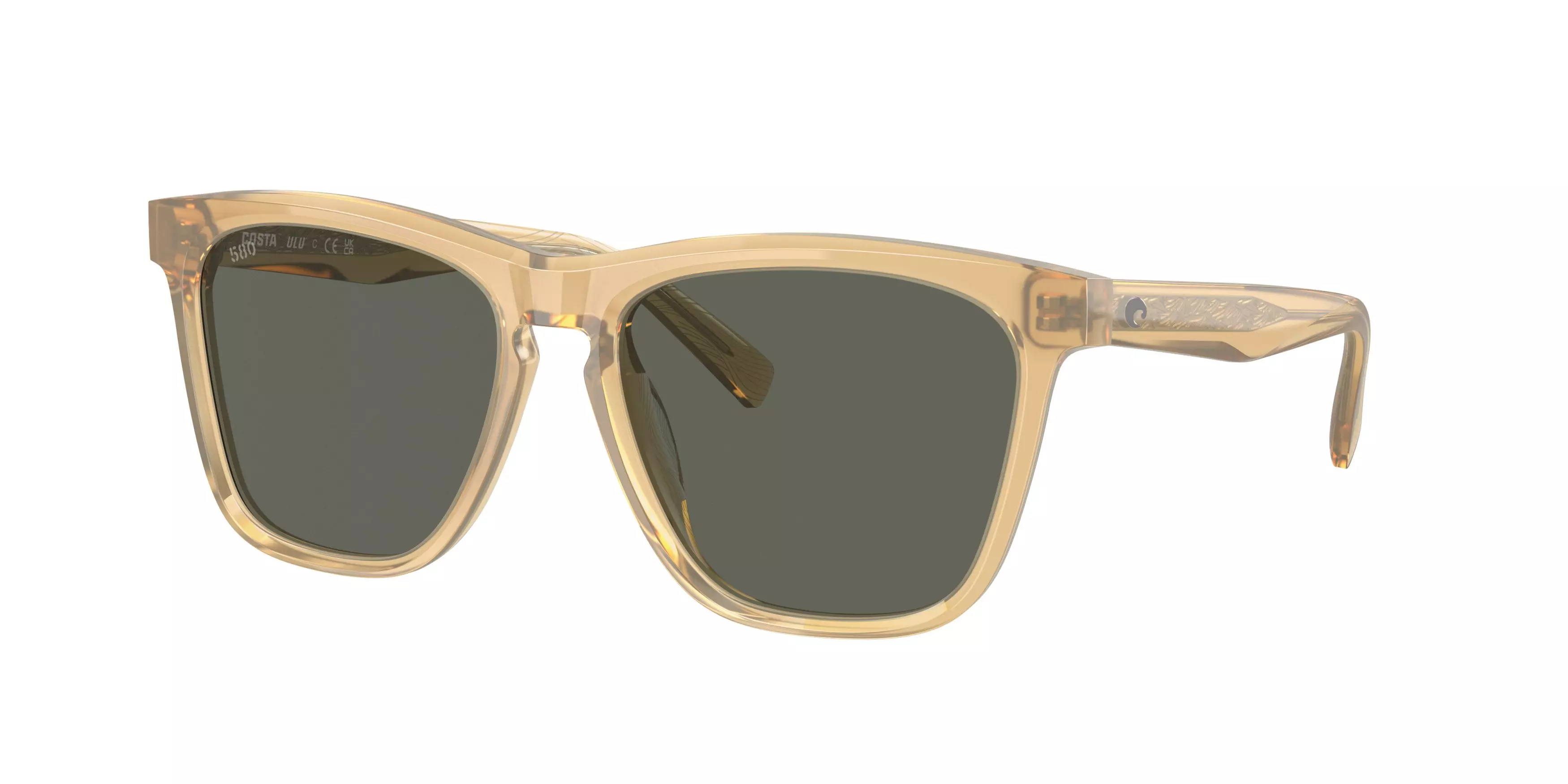 Costa Del Mar Ulu Polarized Sunglasses - YELLOW/GREY