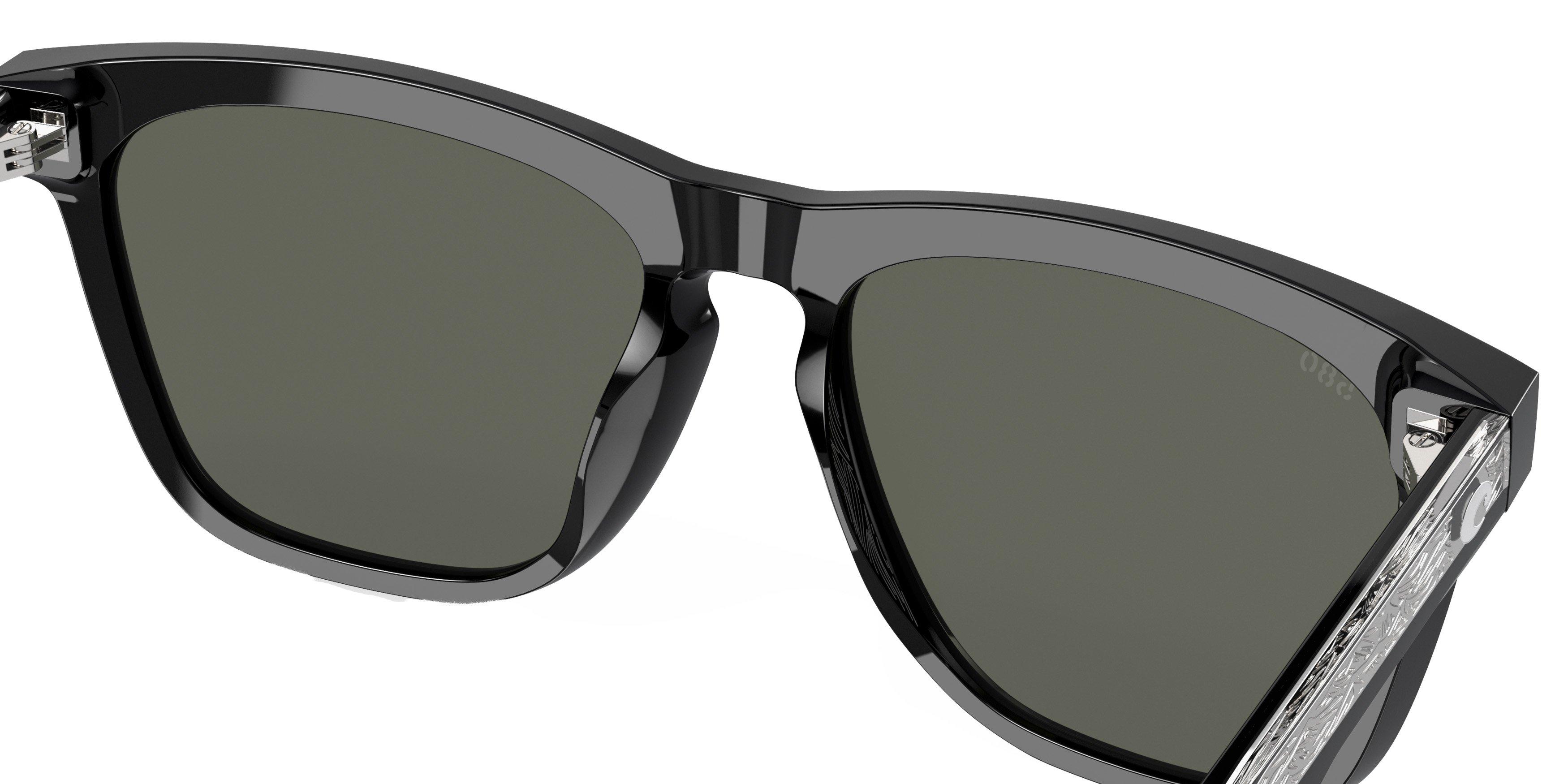 Costa Del Mar Ulu Polarized Sunglasses - BLACK/GREY Thumbnail View 5