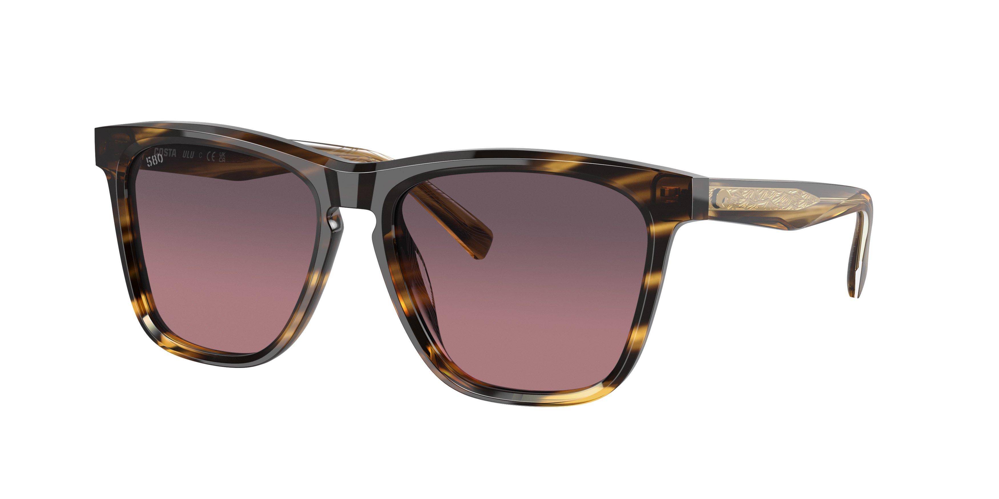 Costa Del Mar Ulu Polarized Sunglasses - BROWN/PINK Thumbnail View 1