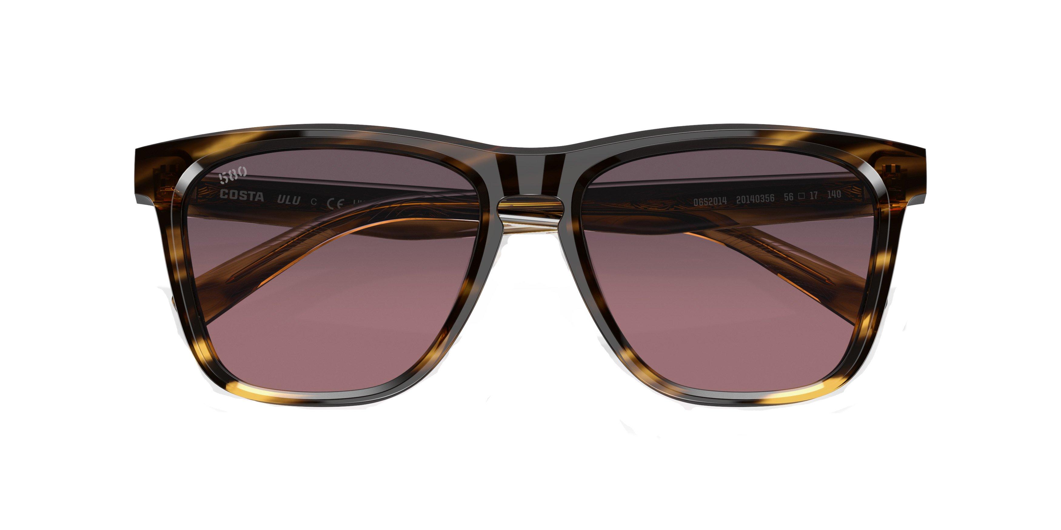 Costa Del Mar Ulu Polarized Sunglasses - BROWN/PINK Thumbnail View 7