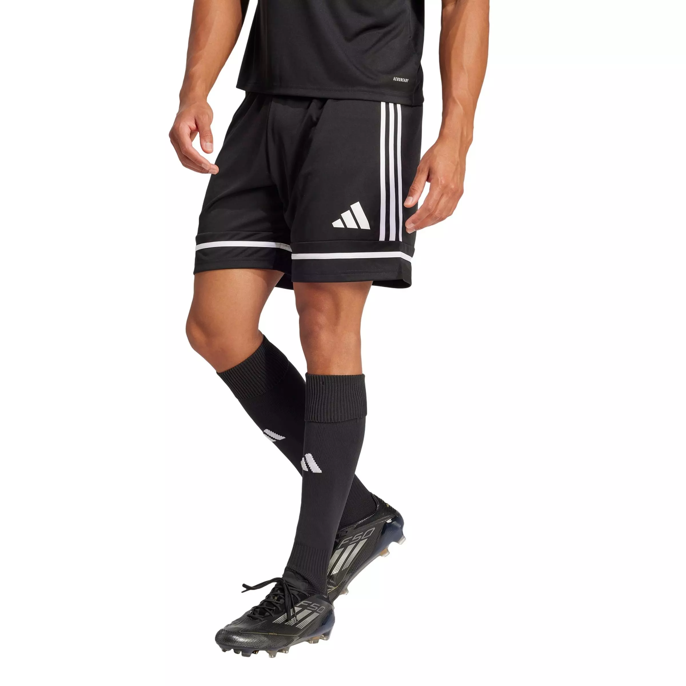 adidas Men's Soccer Squadra 25 Shorts - Black - BLACK