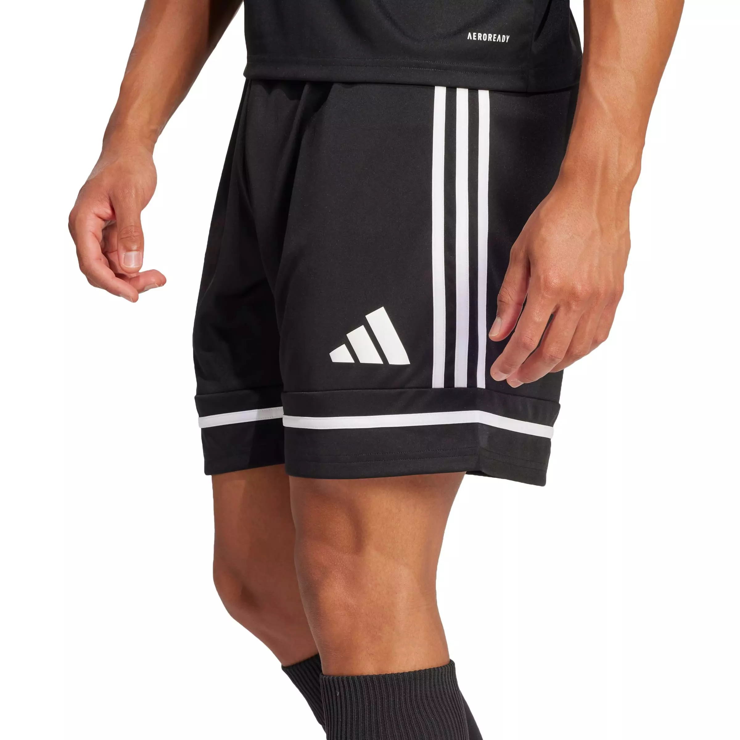 adidas Men's Soccer Squadra 25 Shorts - Black - BLACK