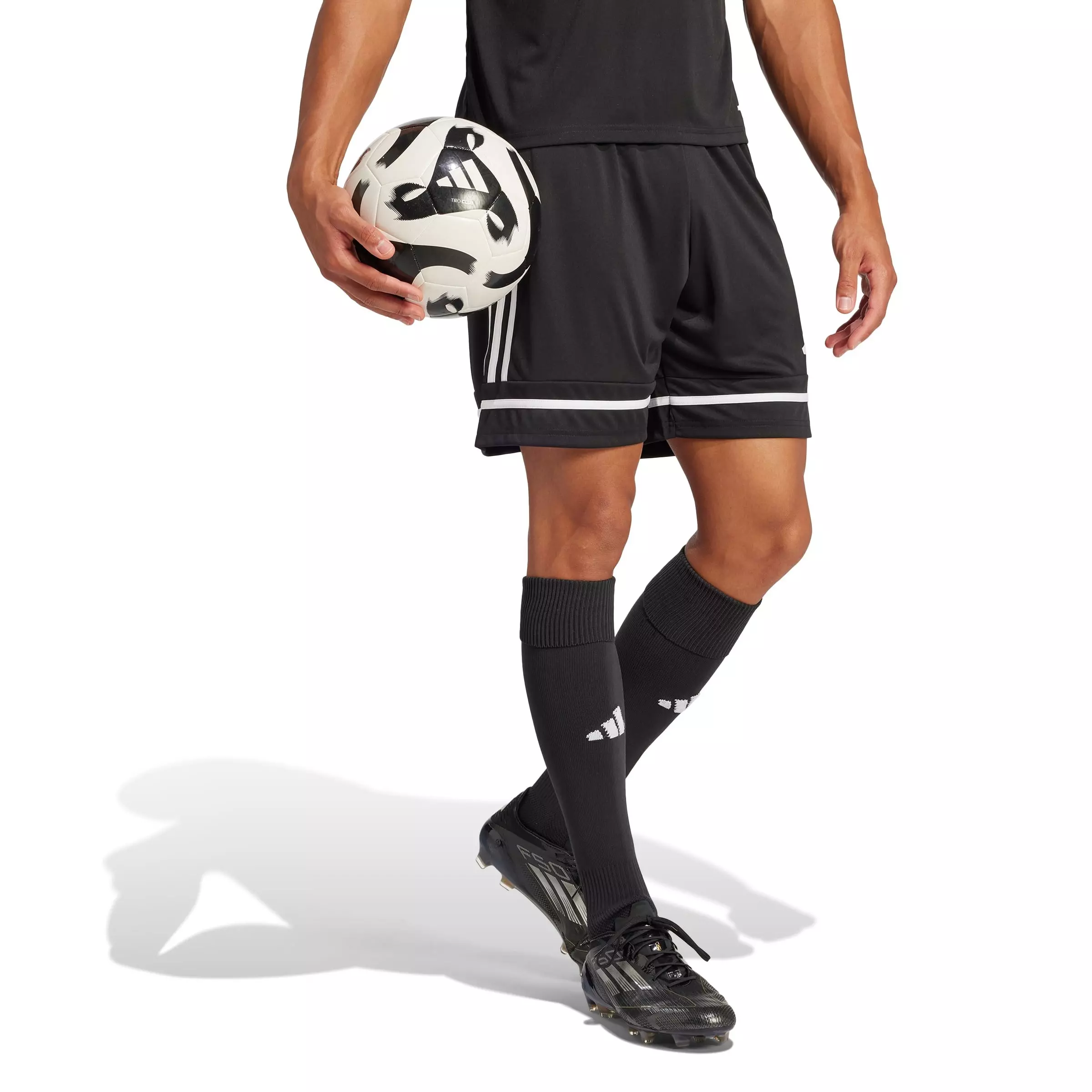 adidas Men's Soccer Squadra 25 Shorts - Black - BLACK