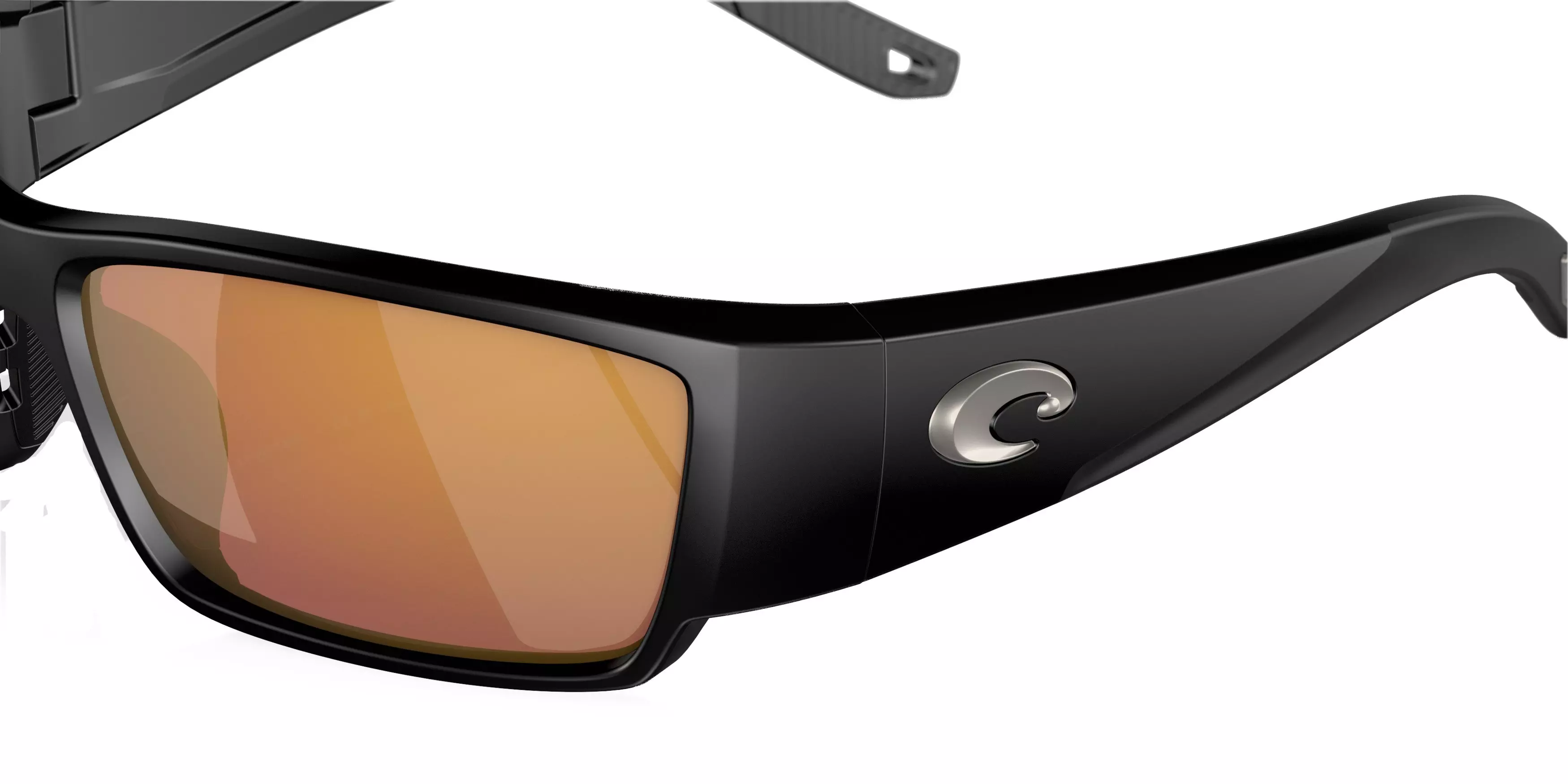 Costa Del Mar Corbina Pro Gold Mirror Polarized Matte Black Sunglasses - BLACK/GOLD