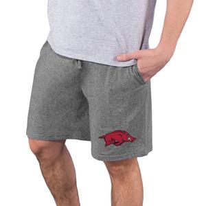 College Concepts Men's Arkansas Razorbacks Quest Shorts - Charcoal