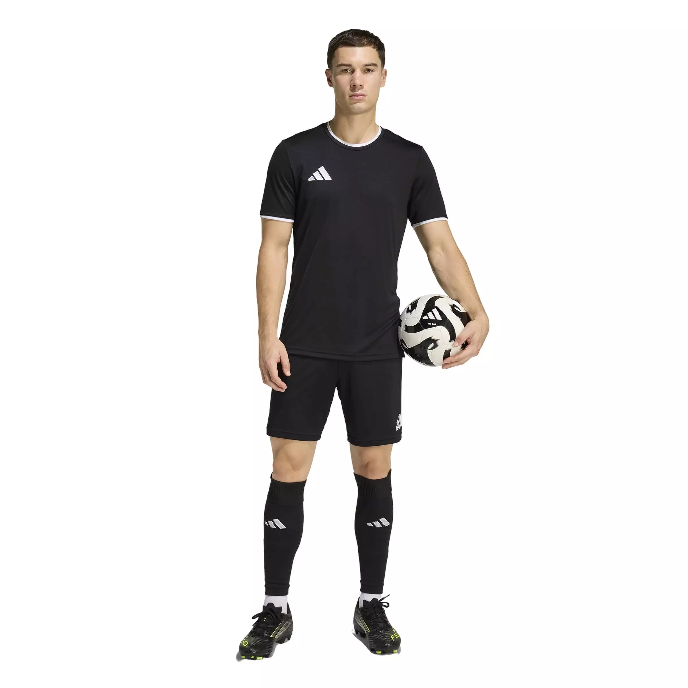 adidas Men's Soccer Entrada26 Shorts - Black - BLACK