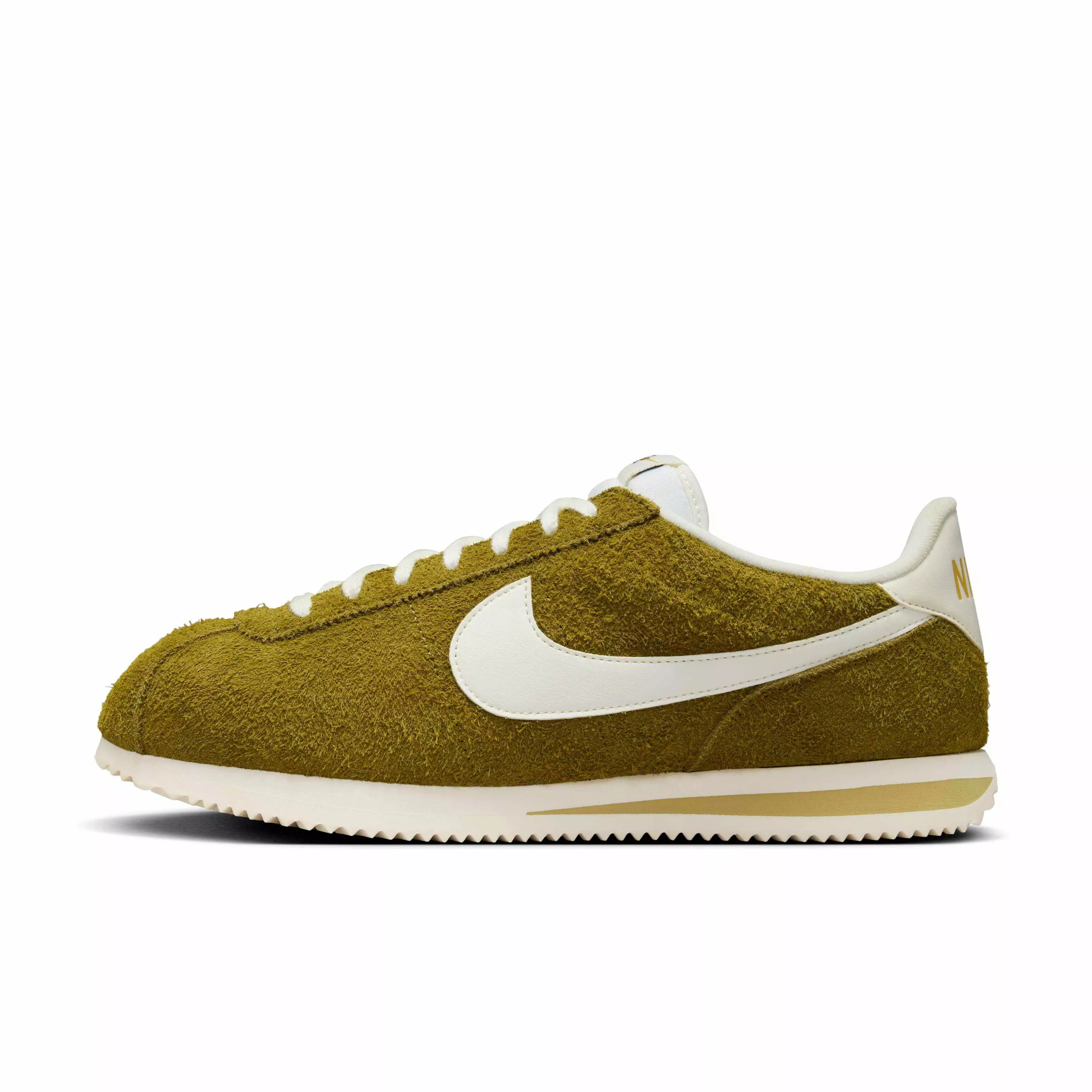 Nike Cortez Textile "Pacific Moss/Infinite Gold/Muslin/Sail" Men's Shoe - MOSS/GOLD/MUSLIN/SAIL