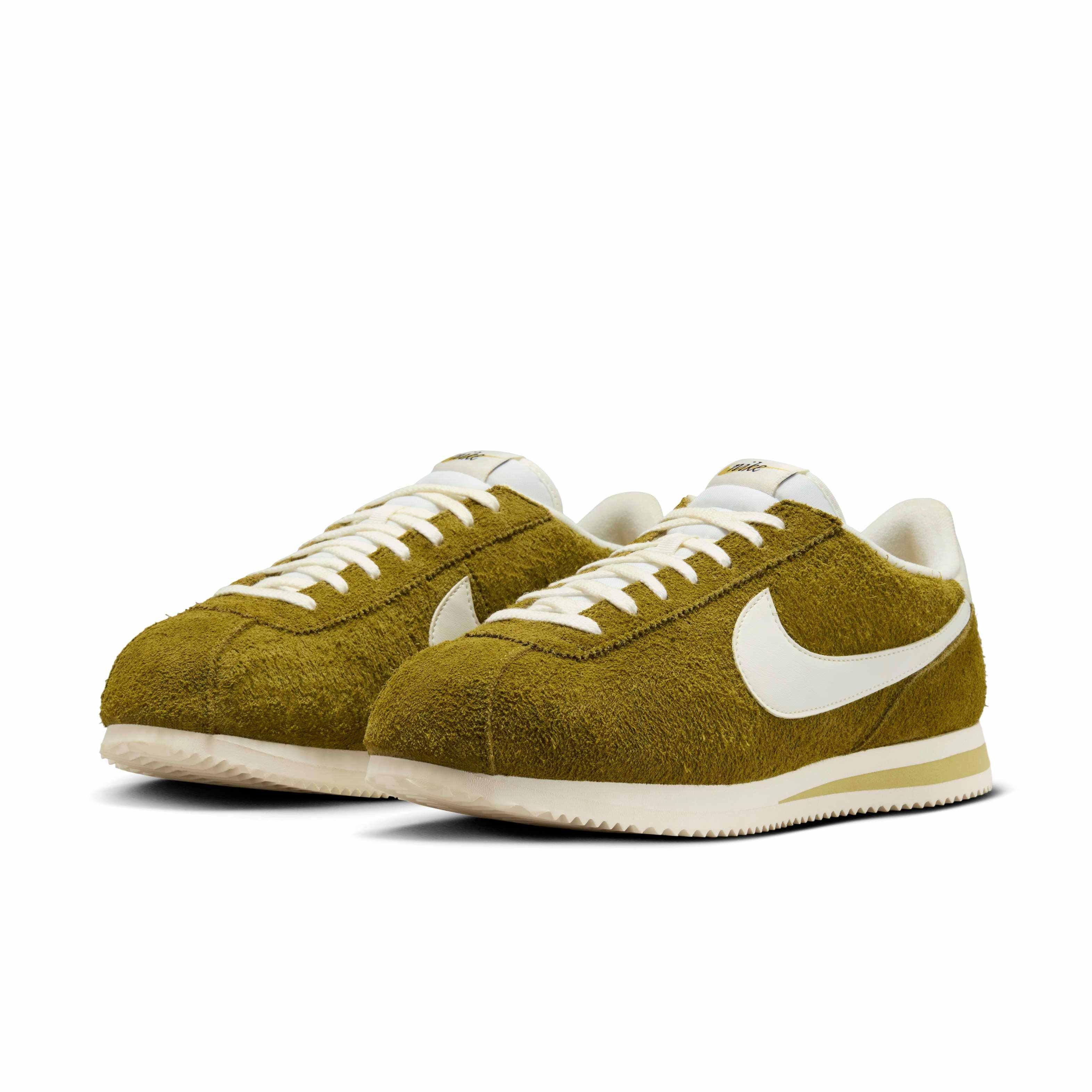 Nike Cortez Textile "Pacific Moss/Infinite Gold/Muslin/Sail" Men's Shoe - MOSS/GOLD/MUSLIN/SAIL Thumbnail View 3