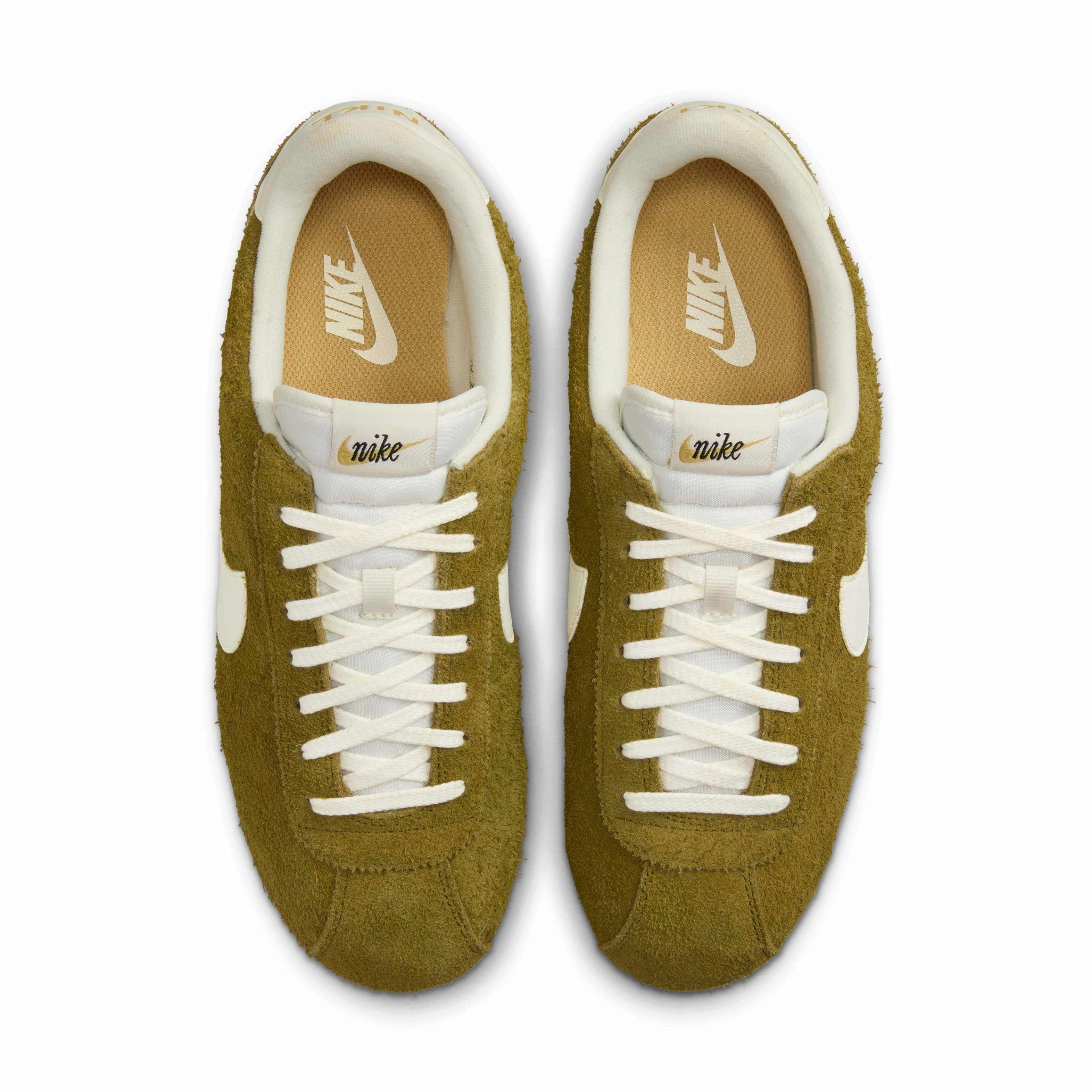 Nike Cortez Textile "Pacific Moss/Infinite Gold/Muslin/Sail" Men's Shoe - MOSS/GOLD/MUSLIN/SAIL Thumbnail View 4