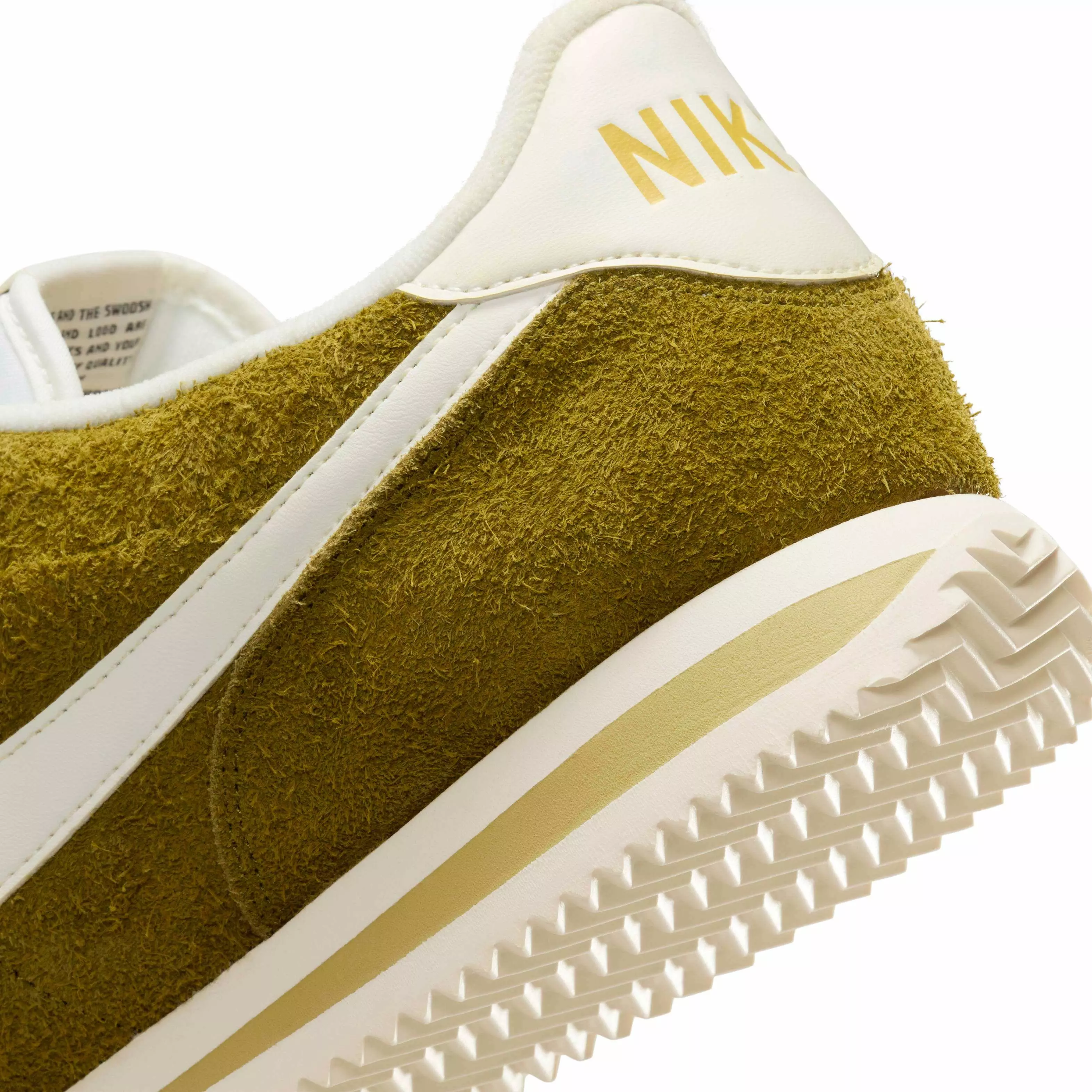 Nike Cortez Textile "Pacific Moss/Infinite Gold/Muslin/Sail" Men's Shoe - MOSS/GOLD/MUSLIN/SAIL