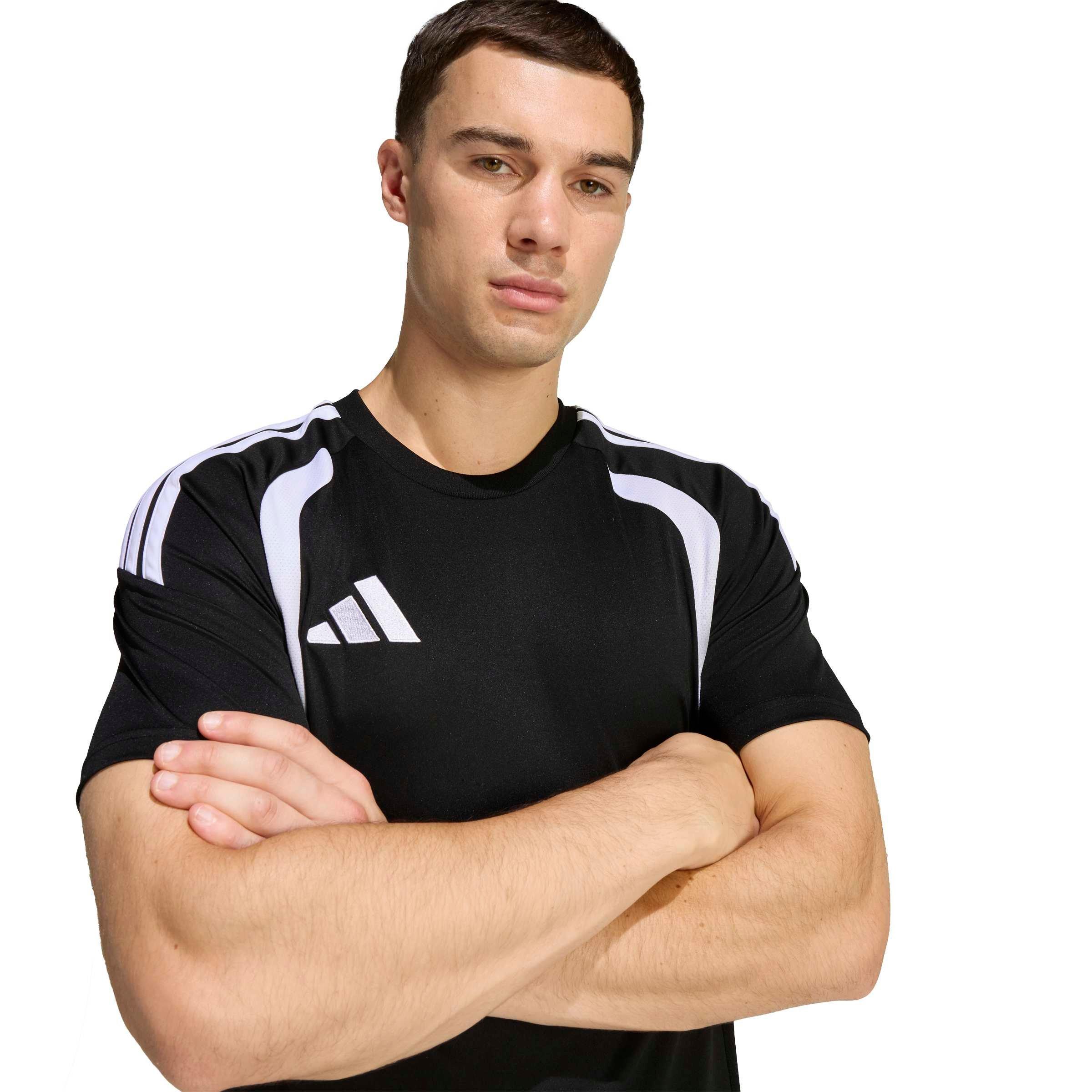 adidas Men's Tiro26 Soccer League Jersey - Black/White - BLACK/WHITE Thumbnail View 3