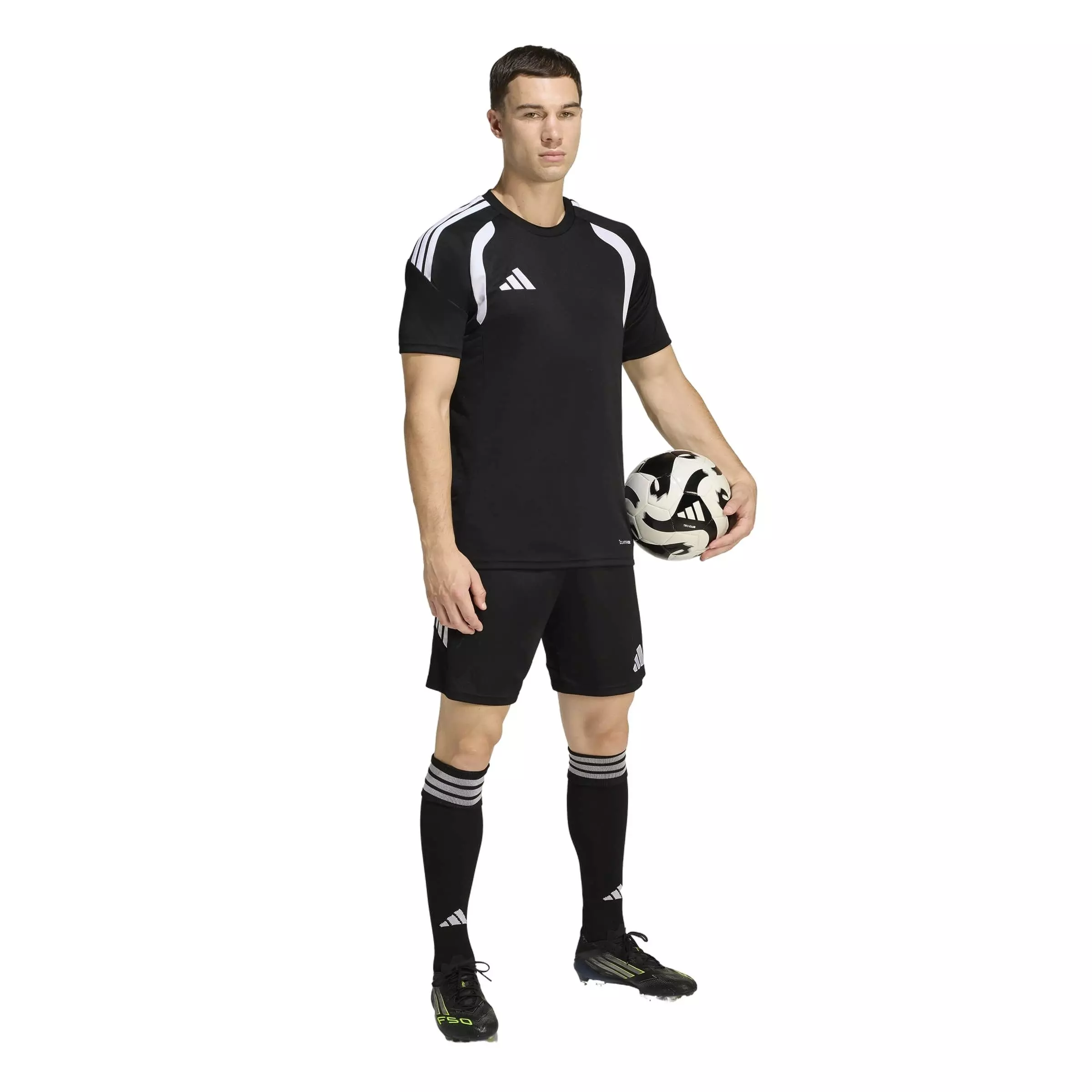 adidas Men's Tiro26 Soccer League Jersey - Black/White - BLACK/WHITE
