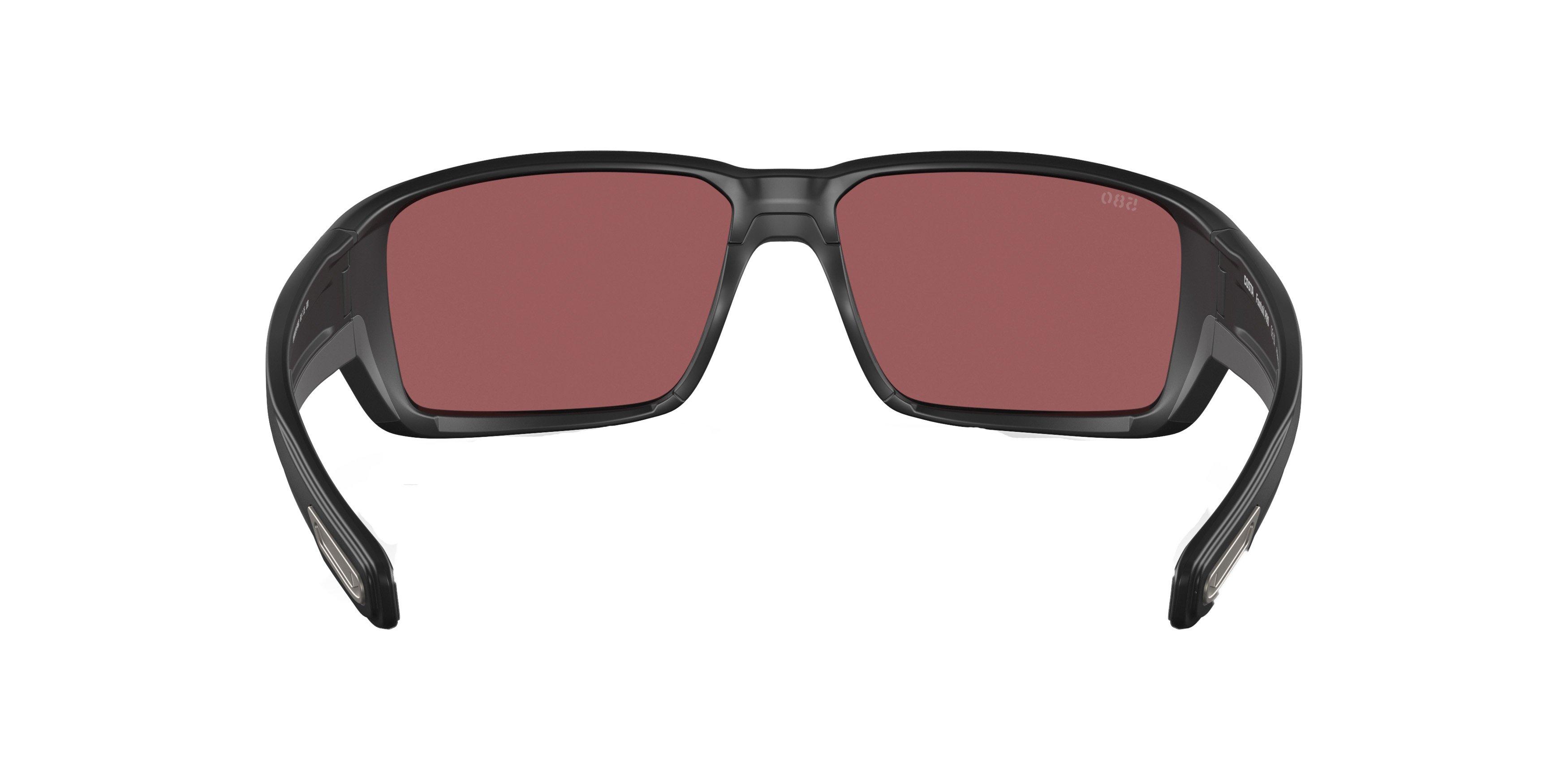 Costa Del Mar Fantail Pro Gold Mirror Polarized Matte Black Sunglasses - BLACK/GOLD Thumbnail View 2