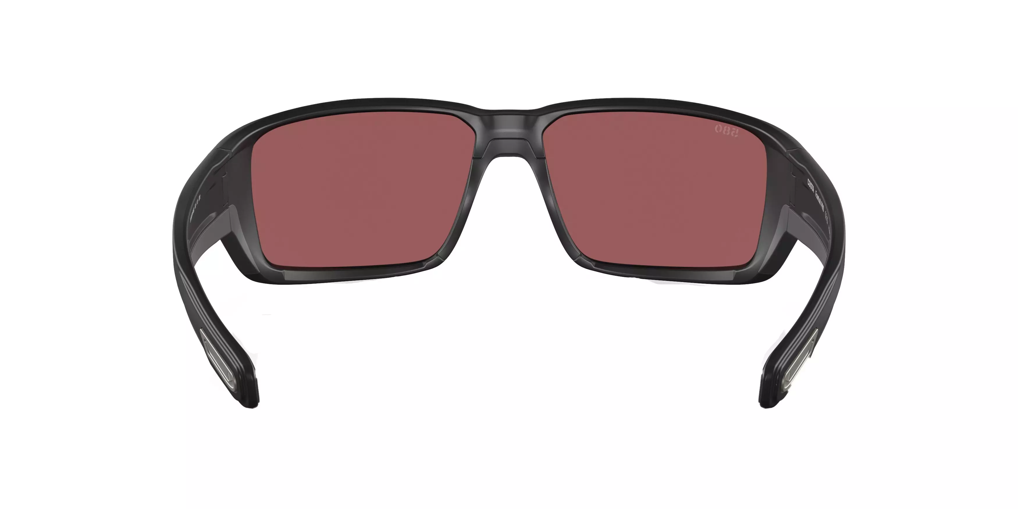 Costa Del Mar Fantail Pro Gold Mirror Polarized Matte Black Sunglasses - BLACK/GOLD