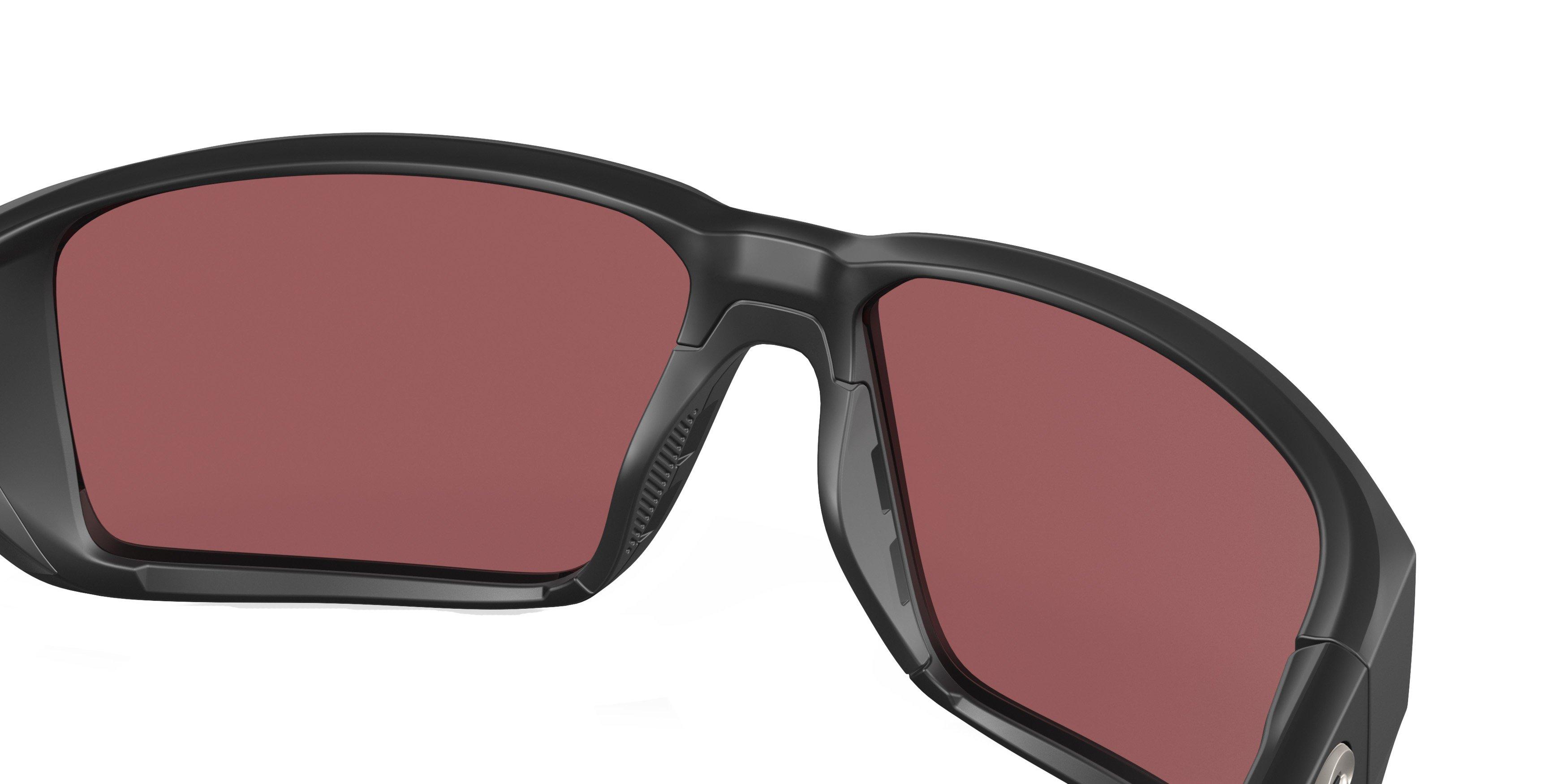 Costa Del Mar Fantail Pro Gold Mirror Polarized Matte Black Sunglasses - BLACK/GOLD Thumbnail View 5