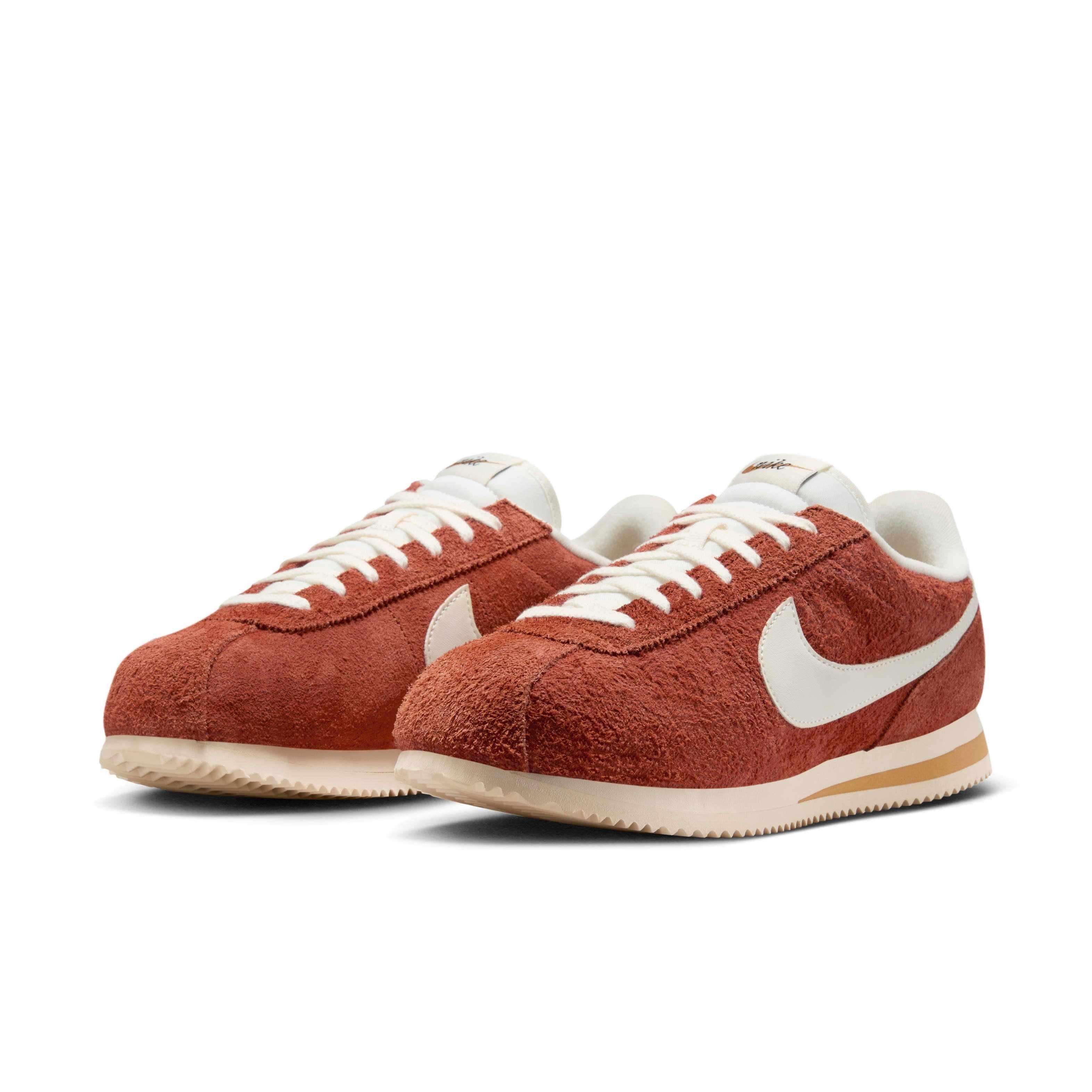 Nike Cortez Textile "Dark Russet/Flax/Muslin/Sail" Men's Shoe - DK RUSSET/FLAX/MUSLIN/SAIL Thumbnail View 3