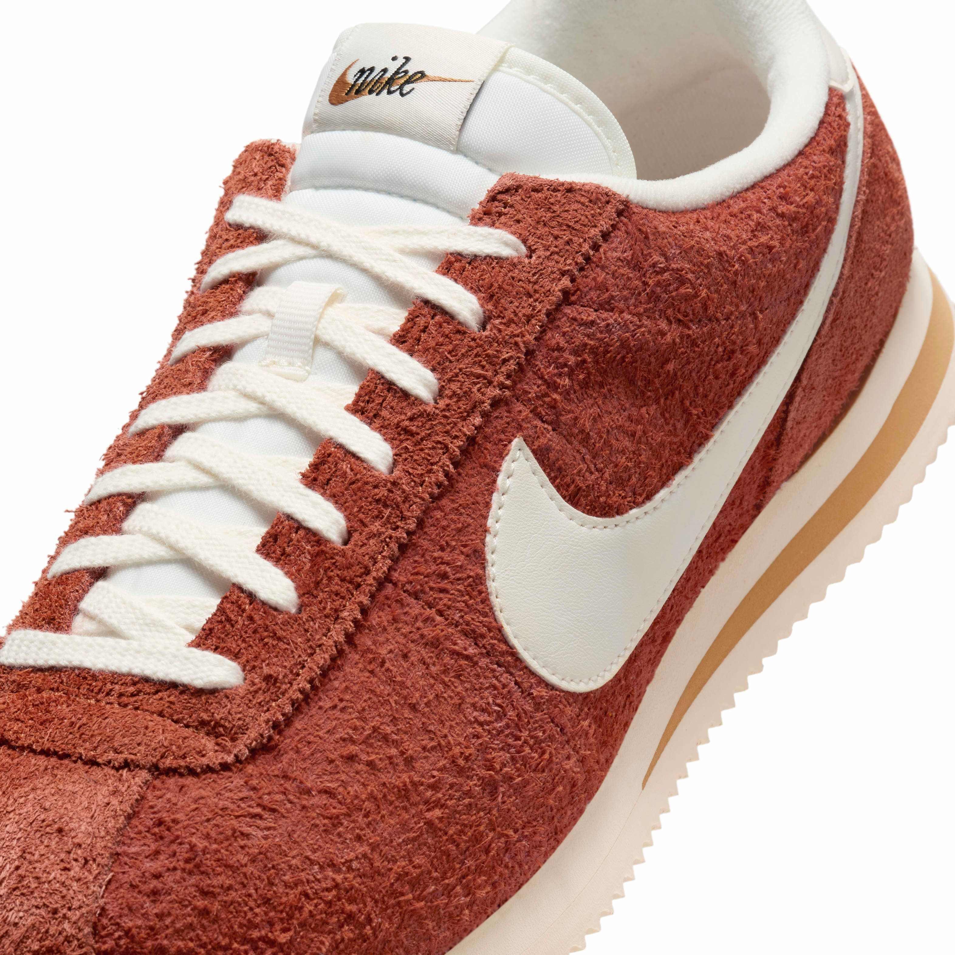 Nike Cortez Textile "Dark Russet/Flax/Muslin/Sail" Men's Shoe - DK RUSSET/FLAX/MUSLIN/SAIL Thumbnail View 7