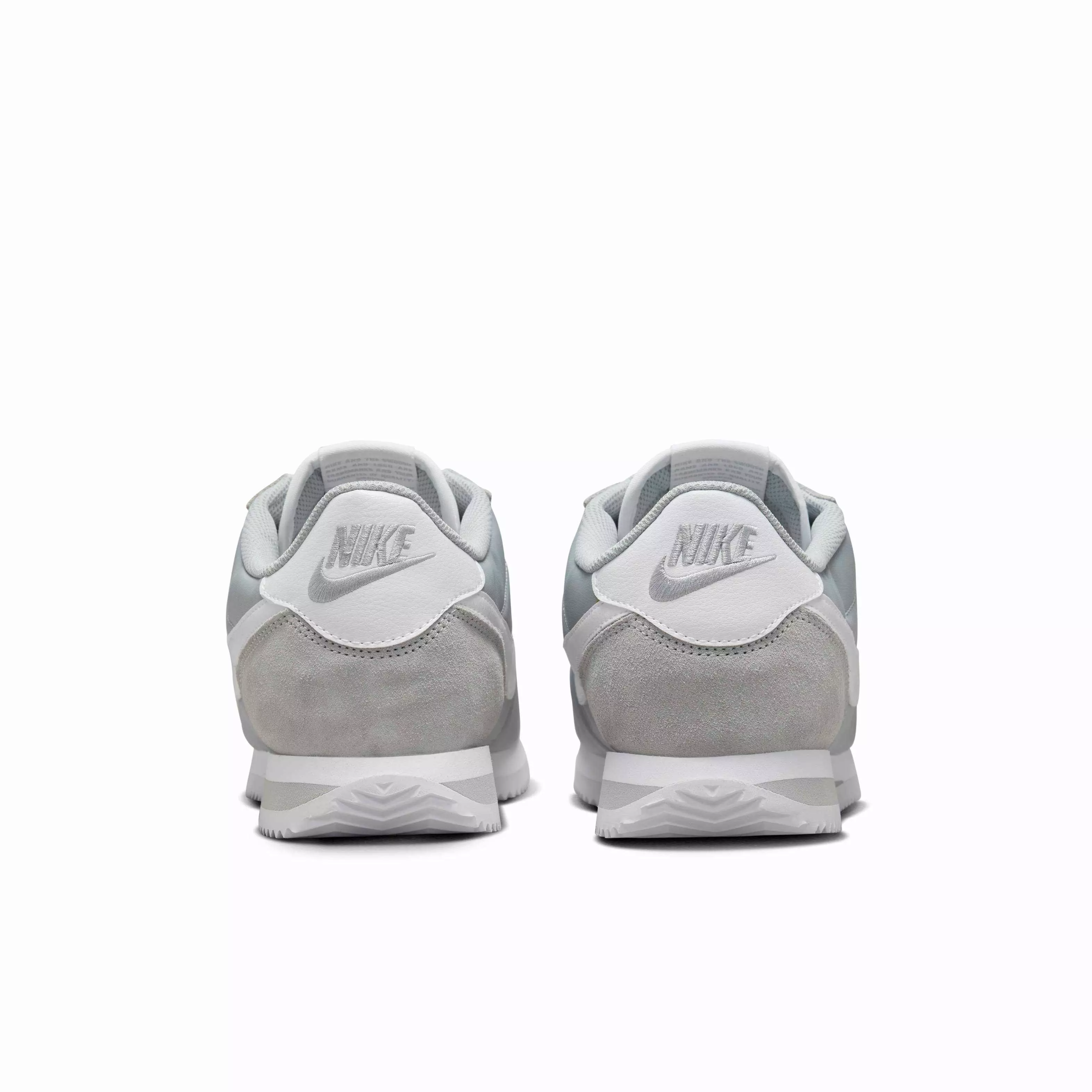 Nike Cortez Textile "Flat Silver/White" Men's Shoe - SILVER/WHITE
