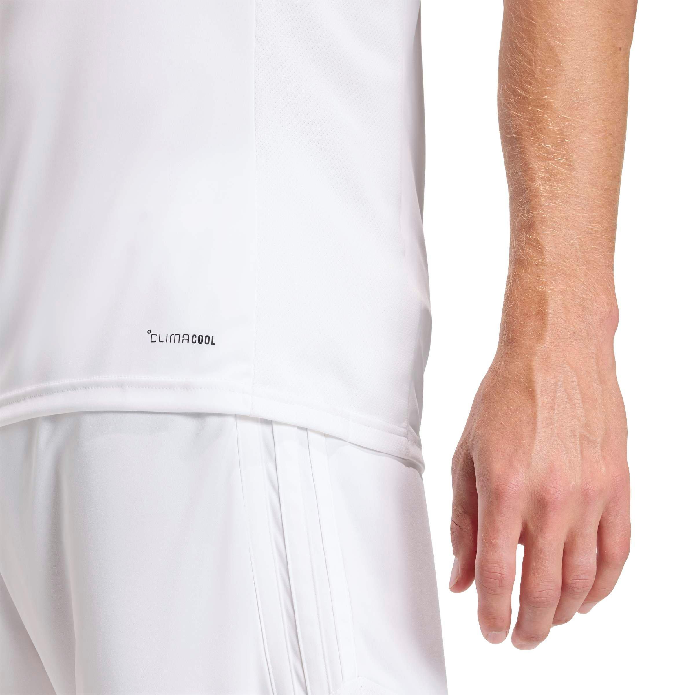 adidas Men's Tiro26 Soccer League Jersey - White - WHITE Thumbnail View 4