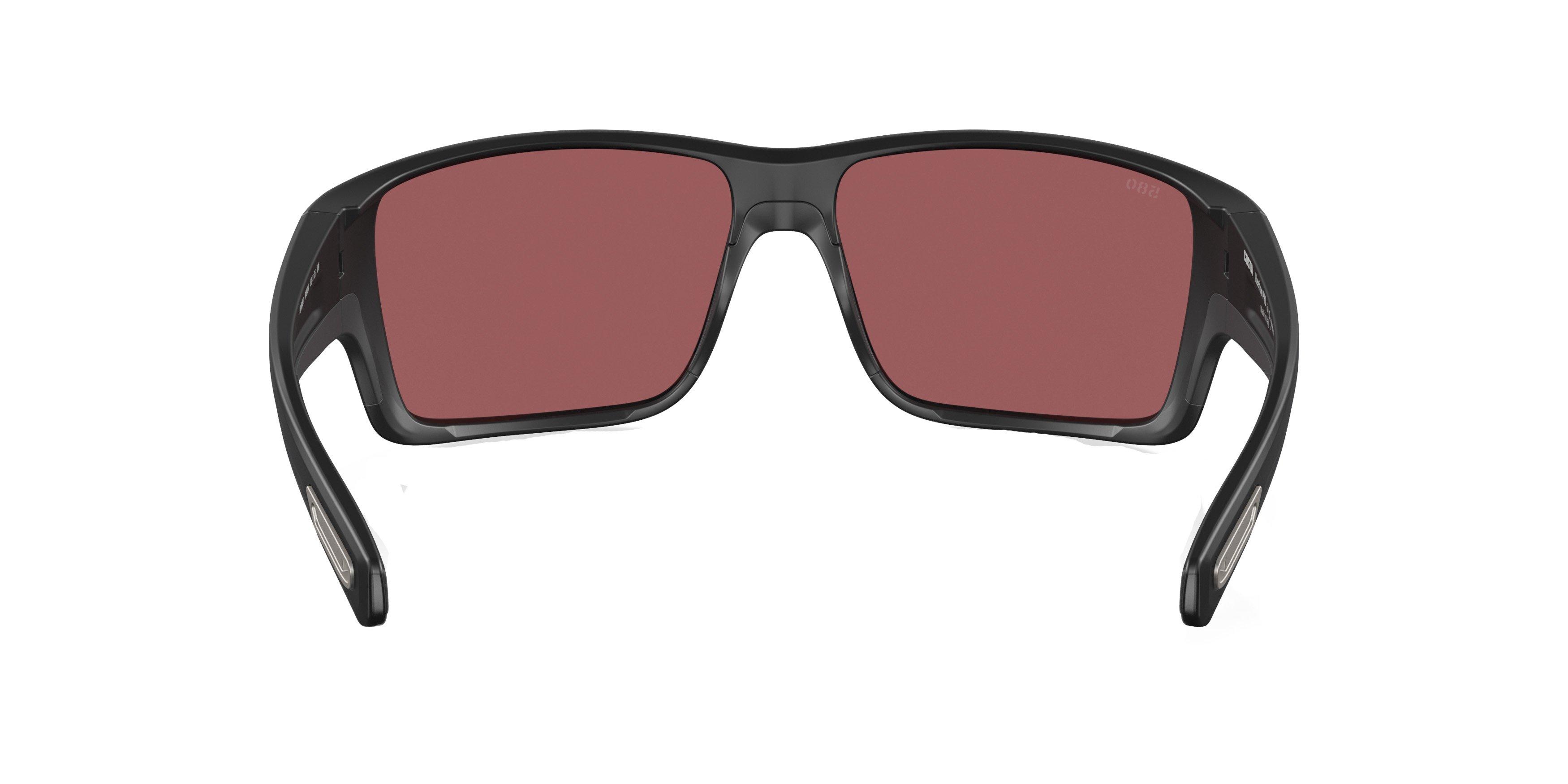 Costa Del Mar Reefton Pro Gold Mirror Polarized Matte Black Sunglasses - BLACK/GOLD Thumbnail View 2