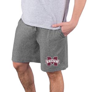 College Concepts Men's Mississippi State Bulldogs Quest Shorts - Charcoal