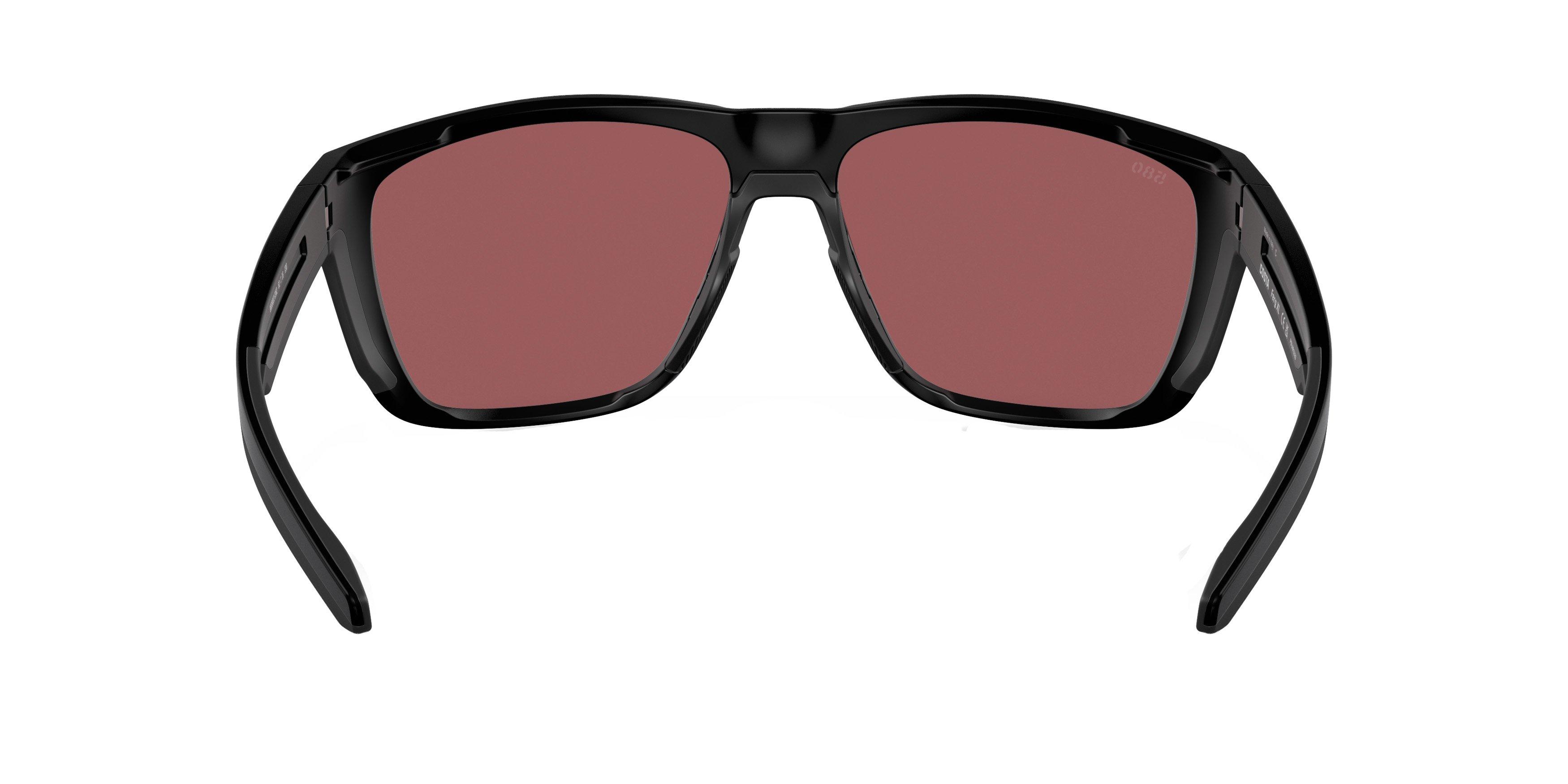 Costa Del Mar Ferg Gold Mirror Polarized 580G Matte Black Sunglasses - BLACK/GOLD Thumbnail View 2