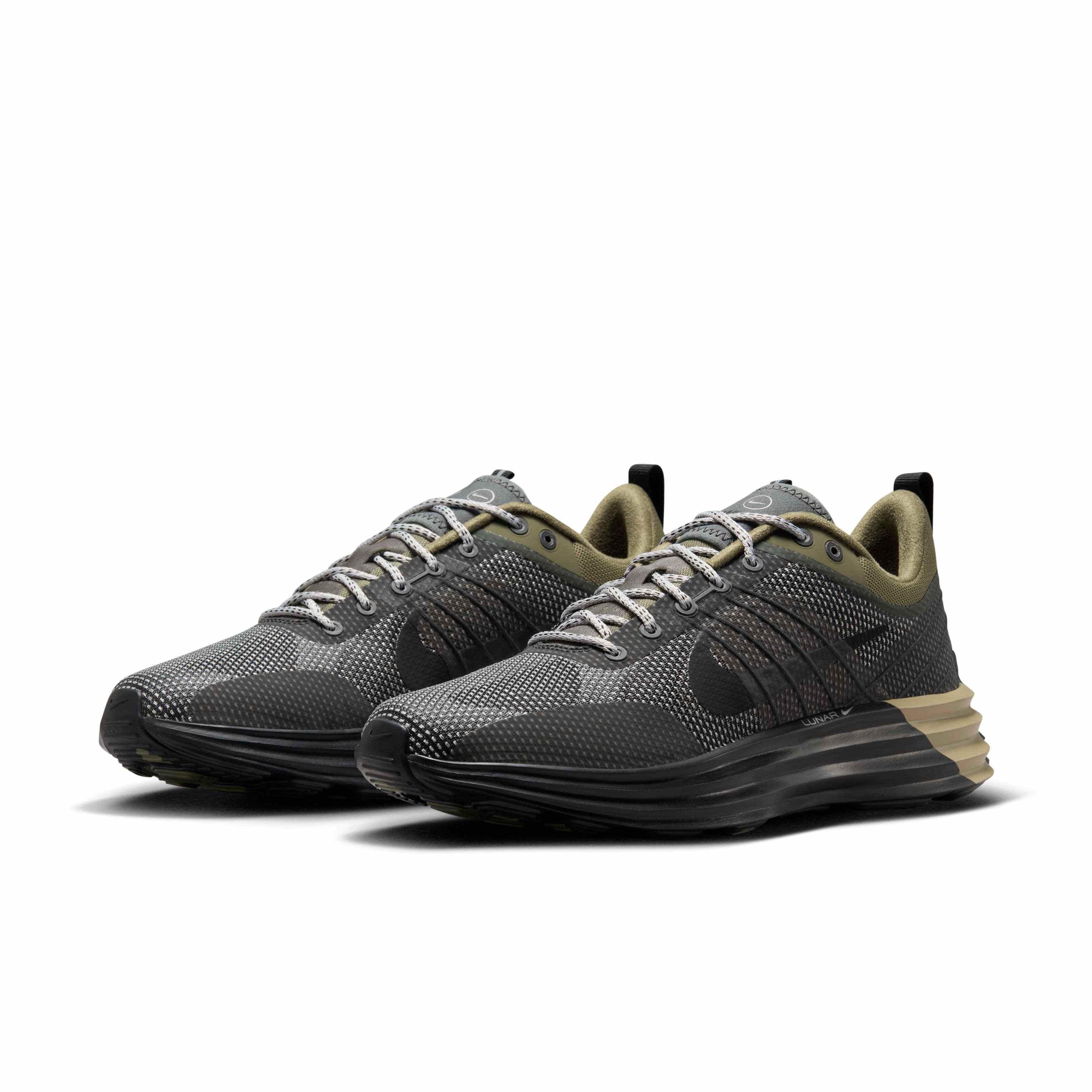 Nike Lunar Roam "Medium Olive/Iron Grey/Khaki/Black" Men's Shoe - MD OLIVE/GREY/KHAKI/BLACK Thumbnail View 3