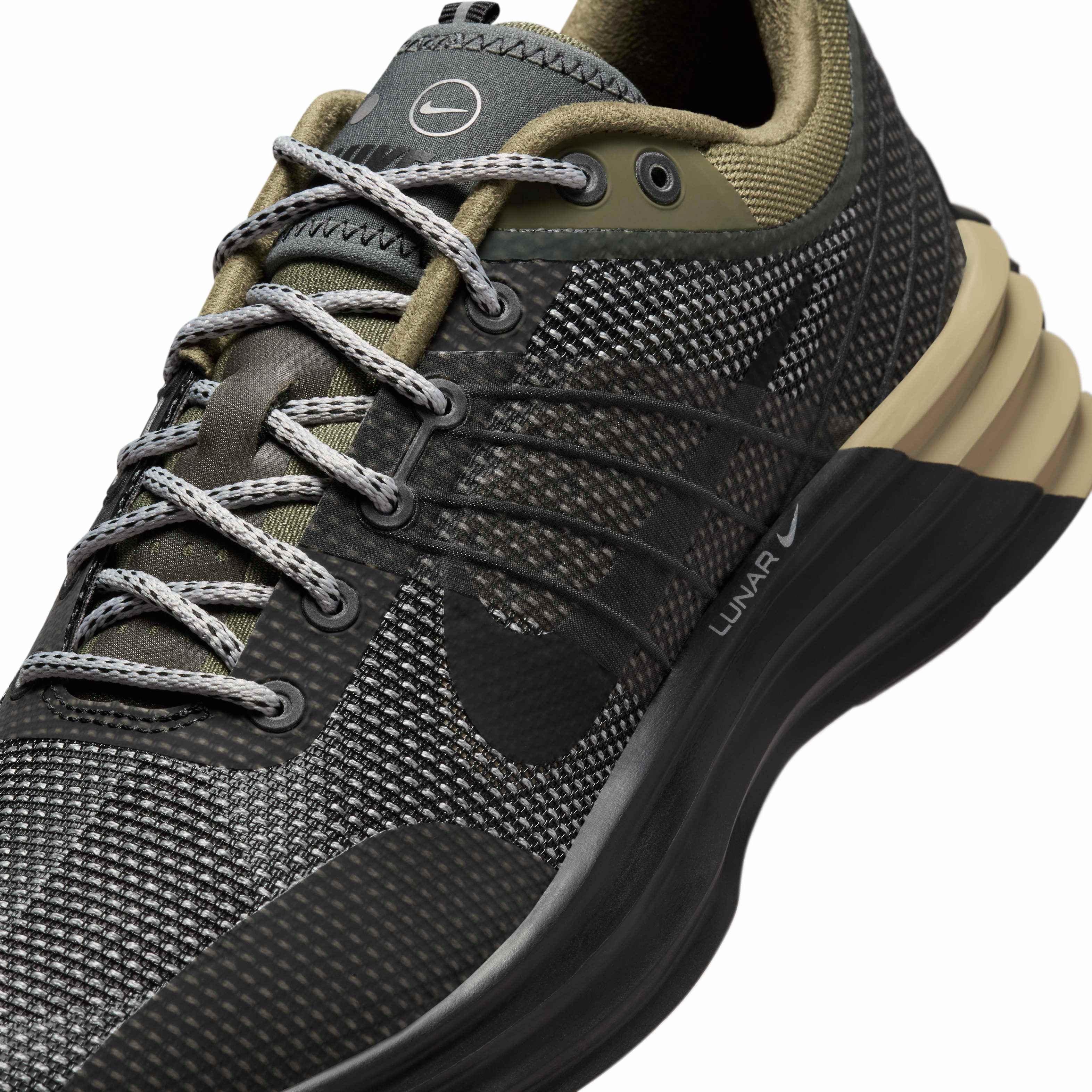 Nike Lunar Roam "Medium Olive/Iron Grey/Khaki/Black" Men's Shoe - MD OLIVE/GREY/KHAKI/BLACK Thumbnail View 7