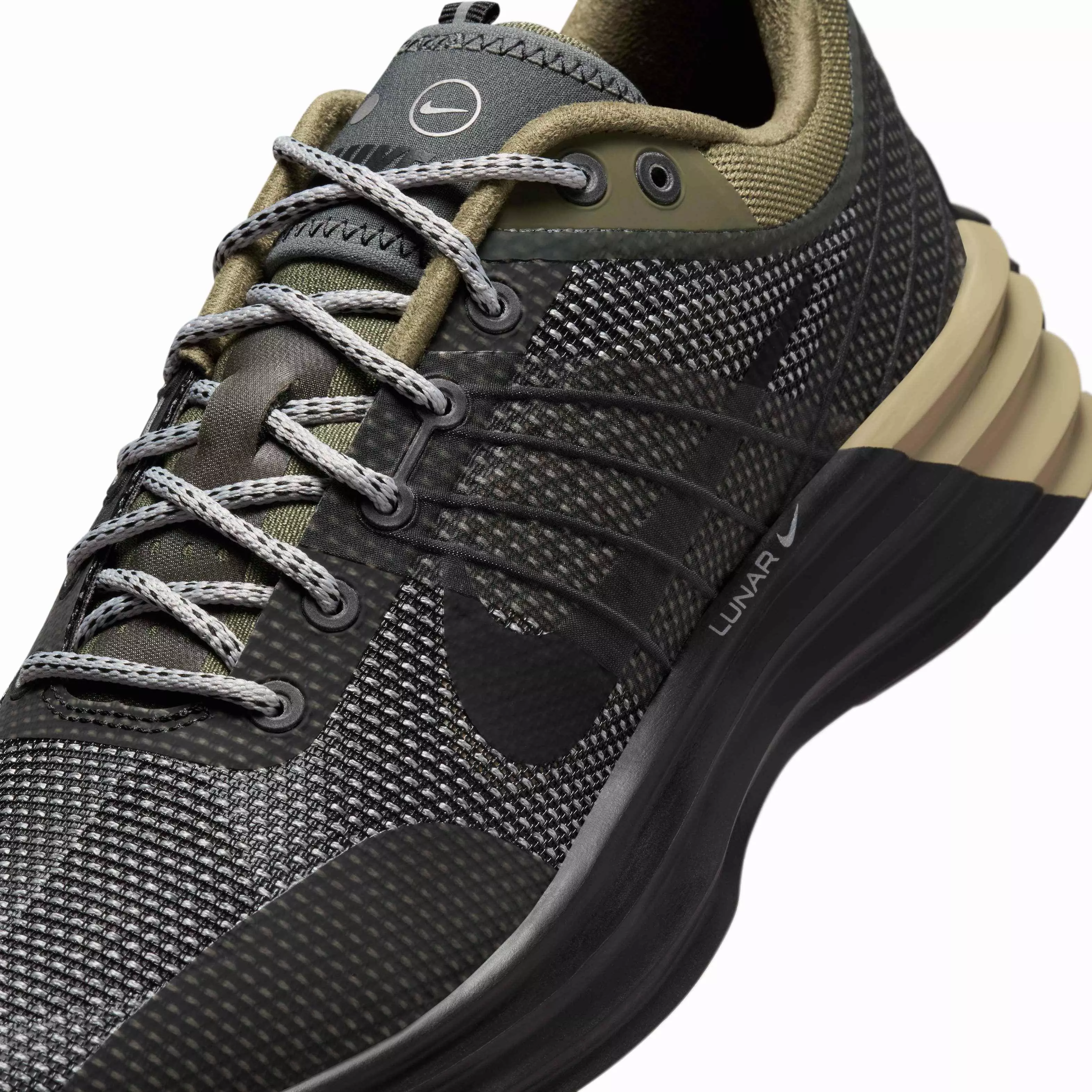 Nike Lunar Roam "Medium Olive/Iron Grey/Khaki/Black" Men's Shoe - MD OLIVE/GREY/KHAKI/BLACK