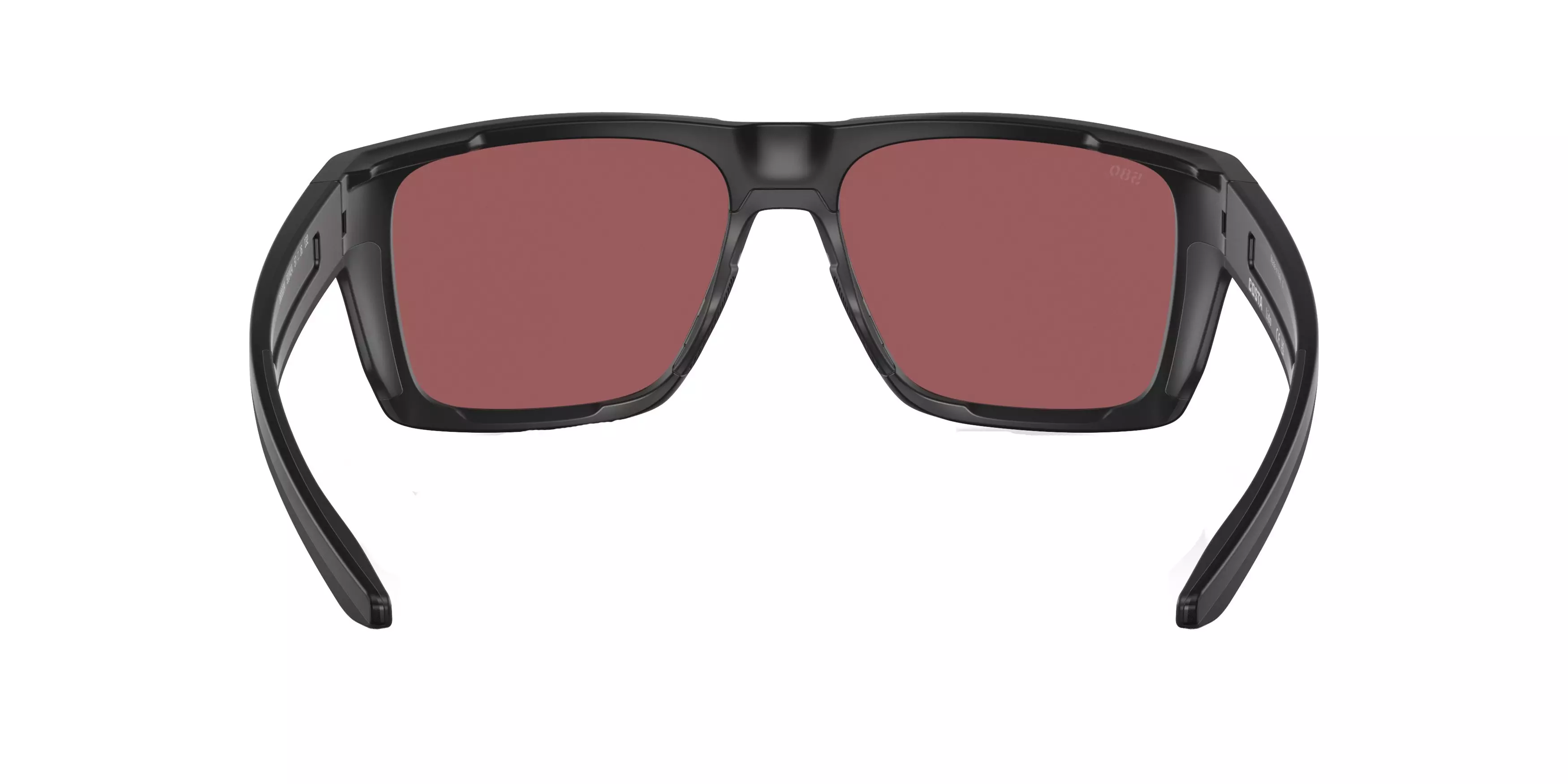 Costa Del Mar Lido Gold Mirror Polarized 580G Matte Black Sunglasses - BLACK/GOLD