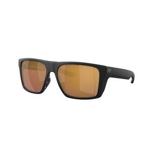 Costa Del Mar Lido Gold Mirror Polarized 580G Matte Black Sunglasses