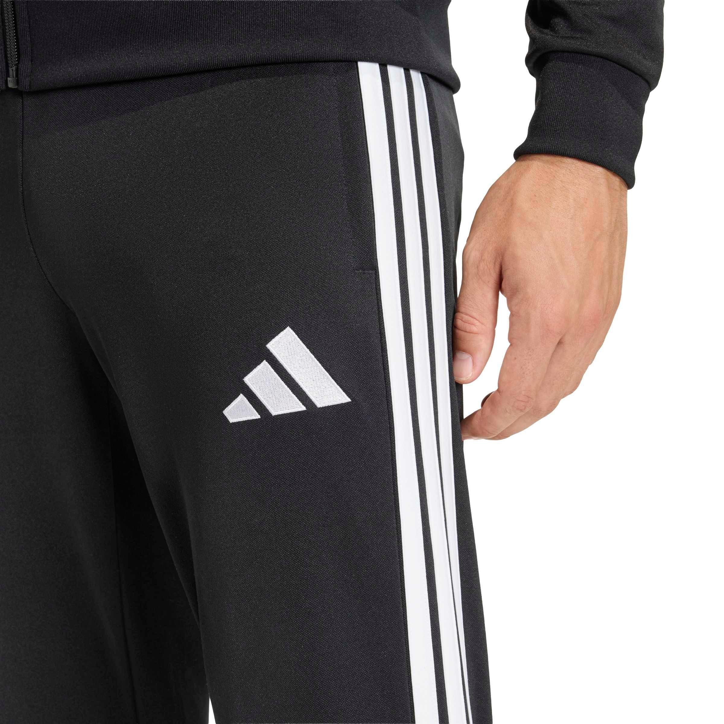 adidas Men's Tiro 26 Soccer League Training Tracksuit Bottoms - Black/White - BLACK/WHITE Thumbnail View 3