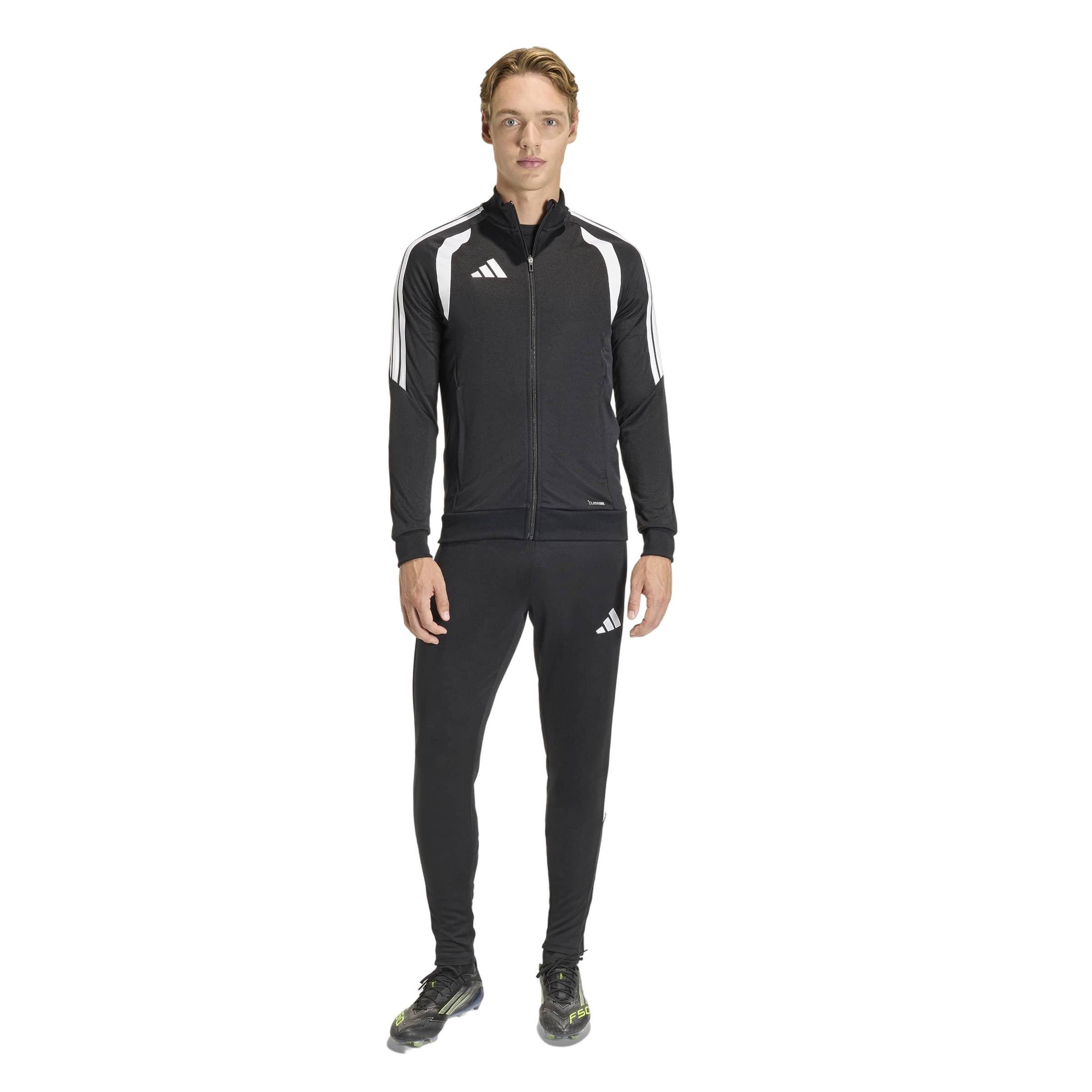 adidas Men's Tiro 26 Soccer League Training Tracksuit Bottoms - Black/White - BLACK/WHITE Thumbnail View 5