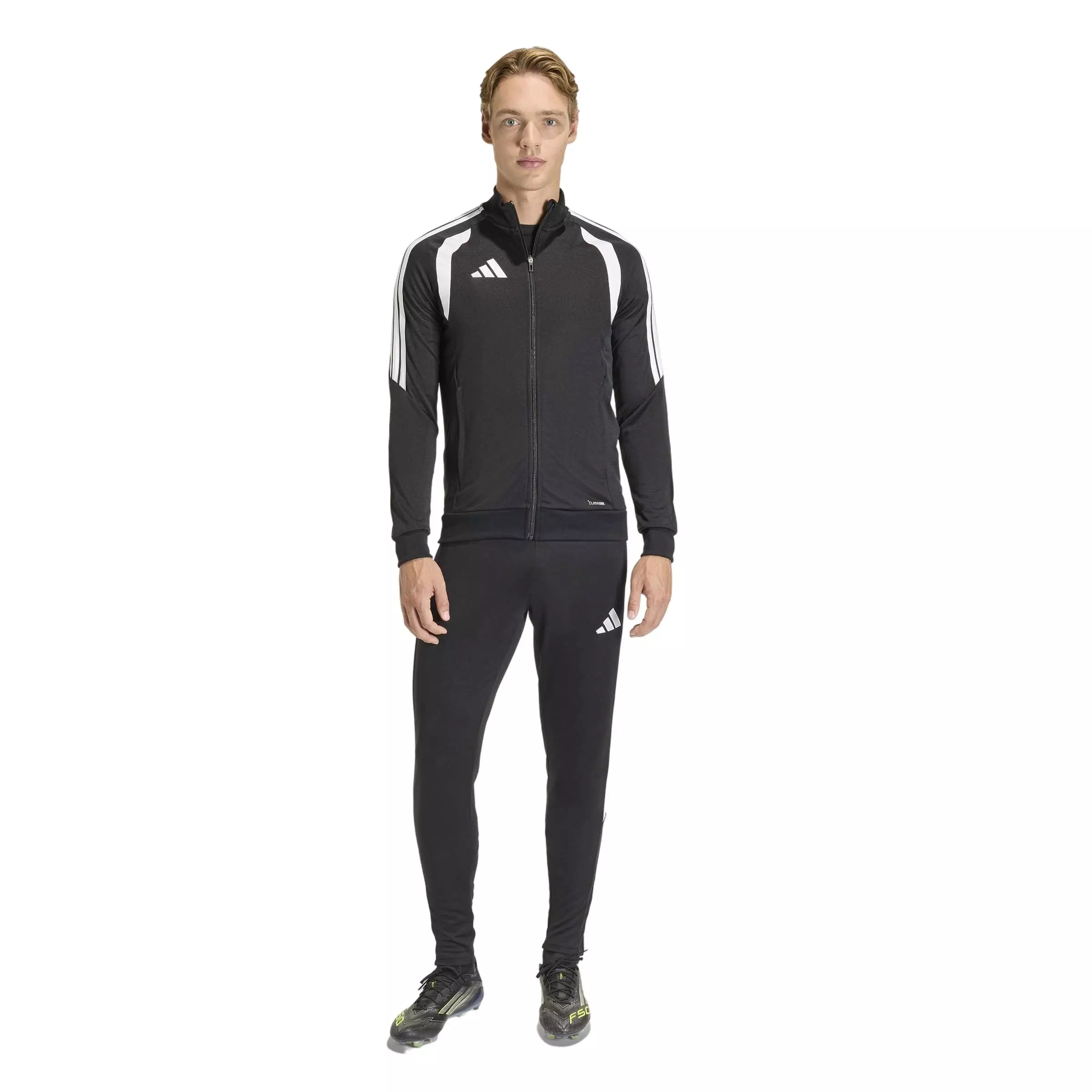adidas Men's Tiro 26 Soccer League Training Tracksuit Bottoms - Black/White - BLACK/WHITE