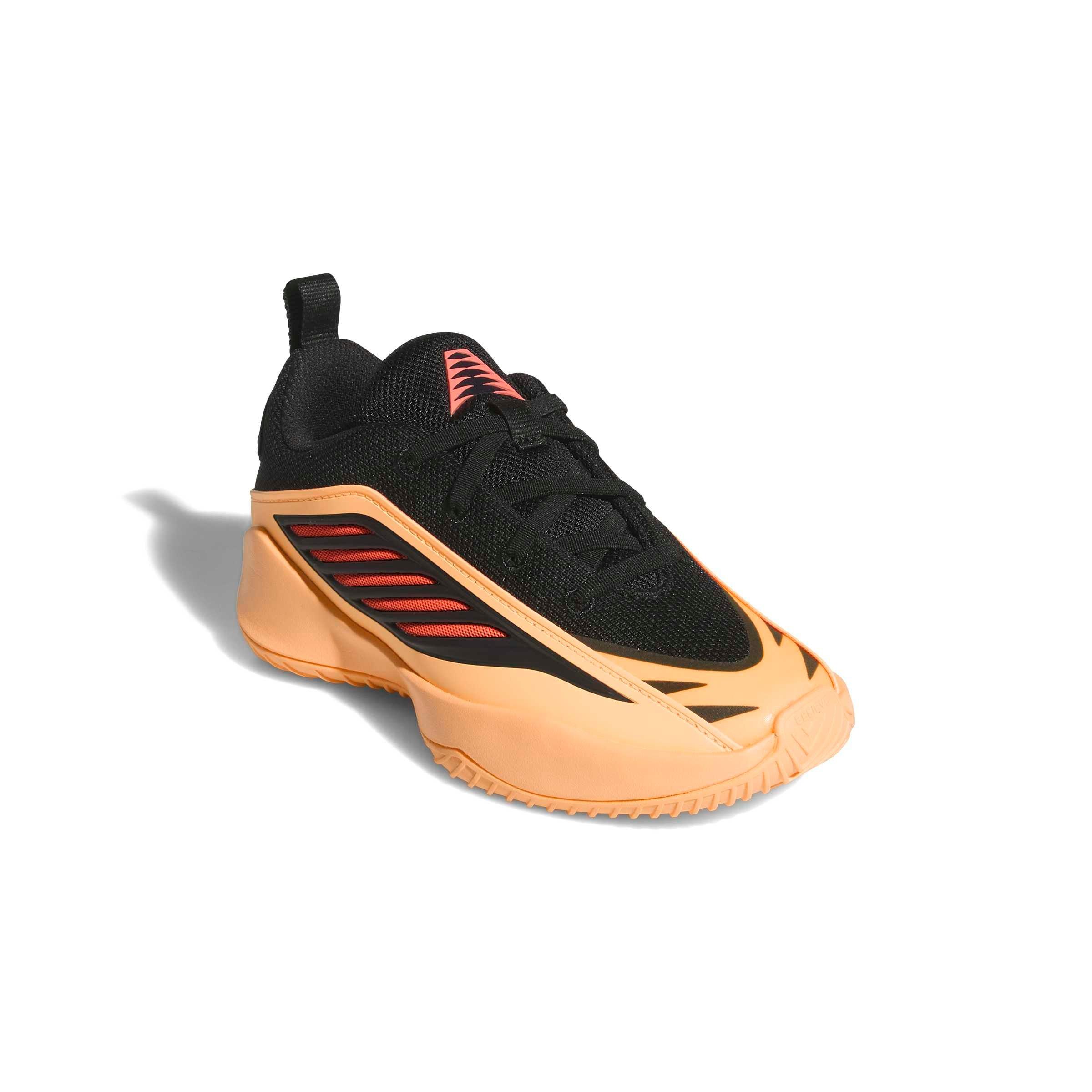 adidas Believe That 1 "Acid Orange/Core Black/Acid Red" Preschool Boys' Basketball Shoe - ORANGE/BLACK/RED Thumbnail View 3