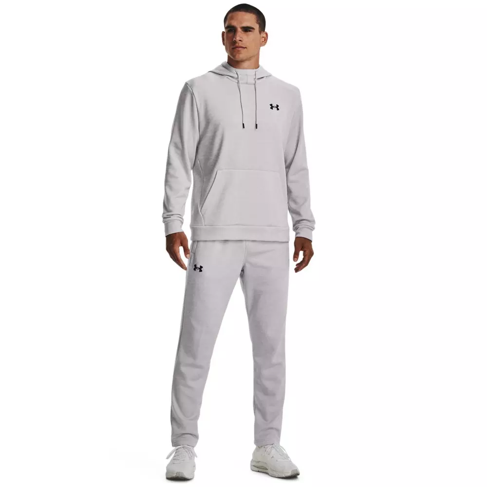 Under Armour Men's Armour Fleece Twist Hoodie - LT GREY