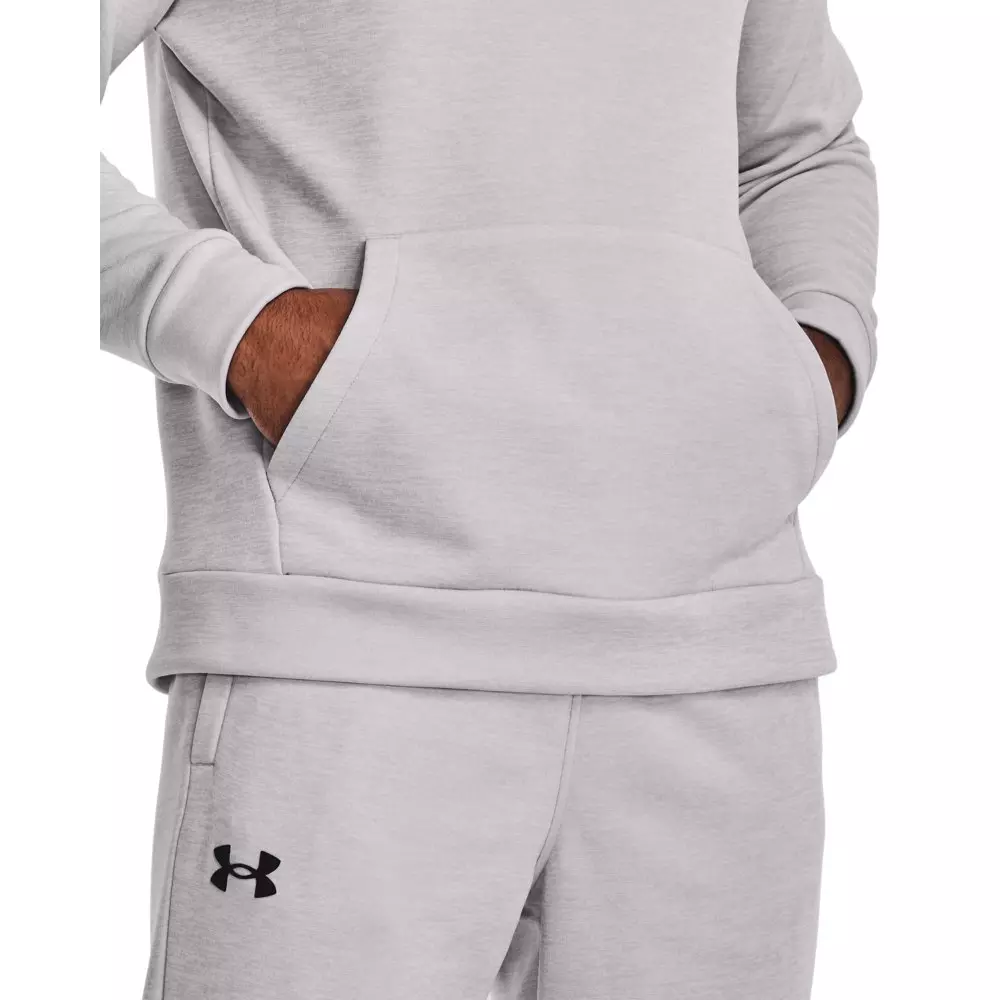 Under Armour Men's Armour Fleece Twist Hoodie - LT GREY